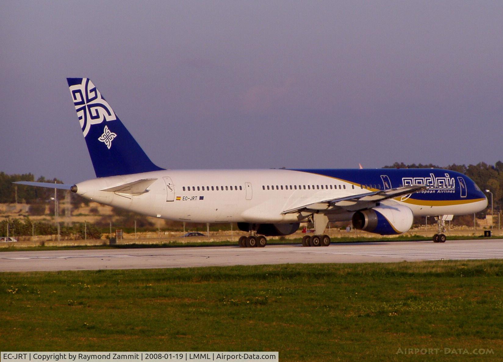 EC-JRT, 1990 Boeing 757-236 C/N 24772, B757 EC-JRT Gadair