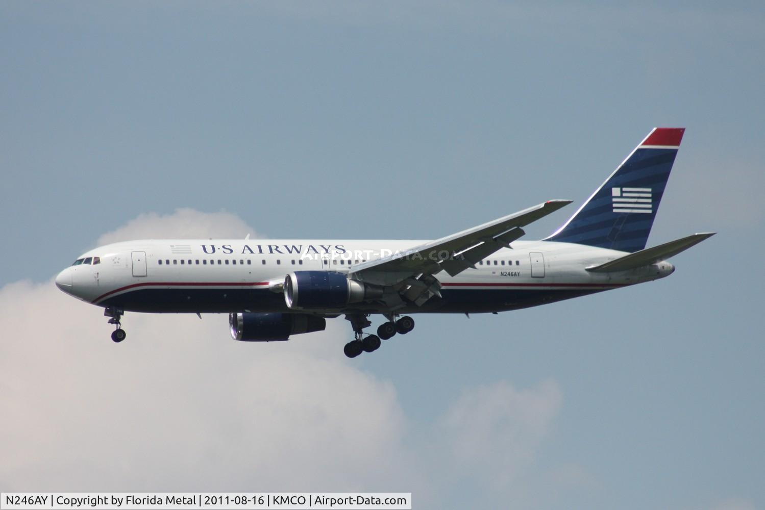 N246AY, 1987 Boeing 767-201ER C/N 23898, MCO 2012