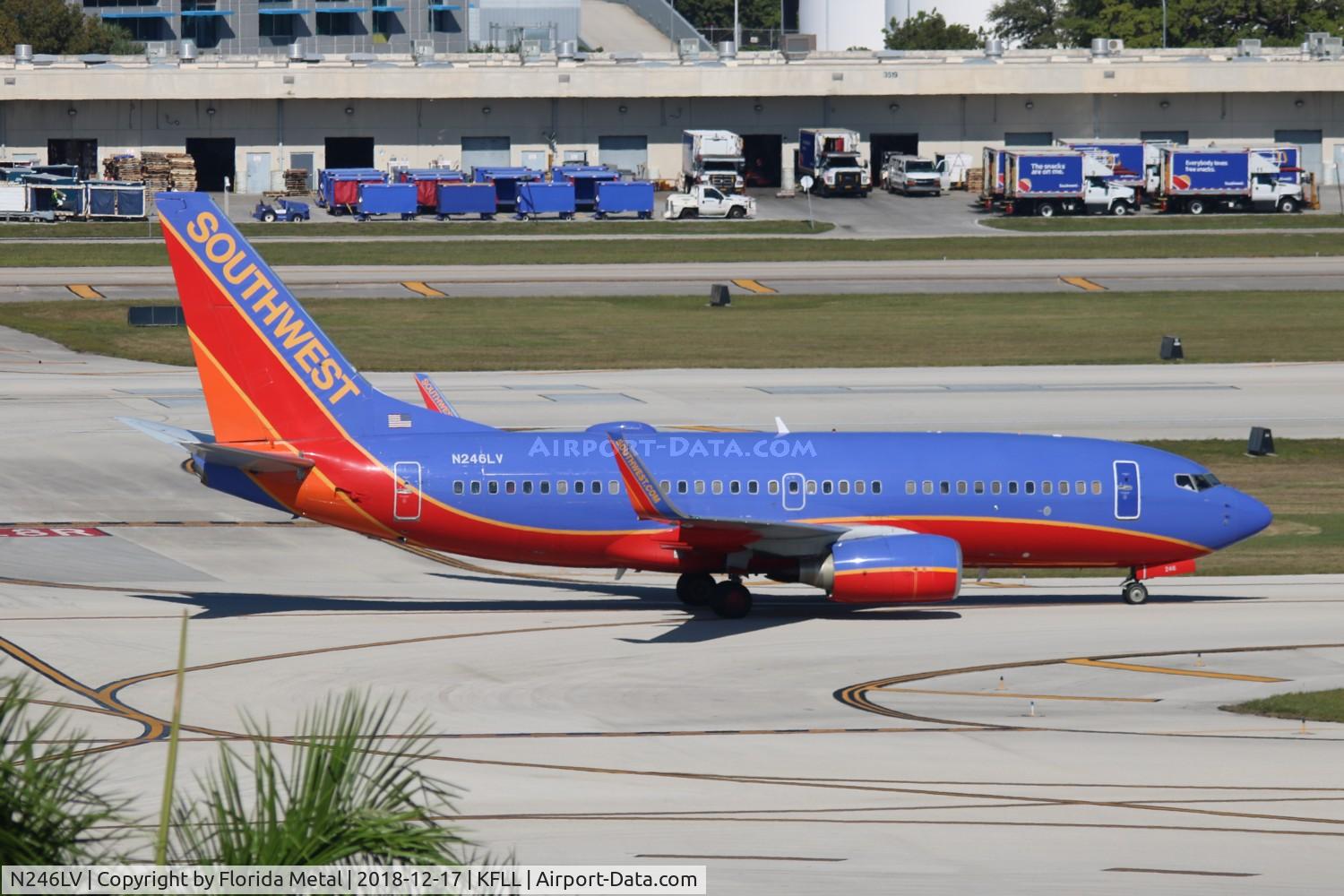 N246LV, 2006 Boeing 737-7H4 C/N 32507, FLL 2018