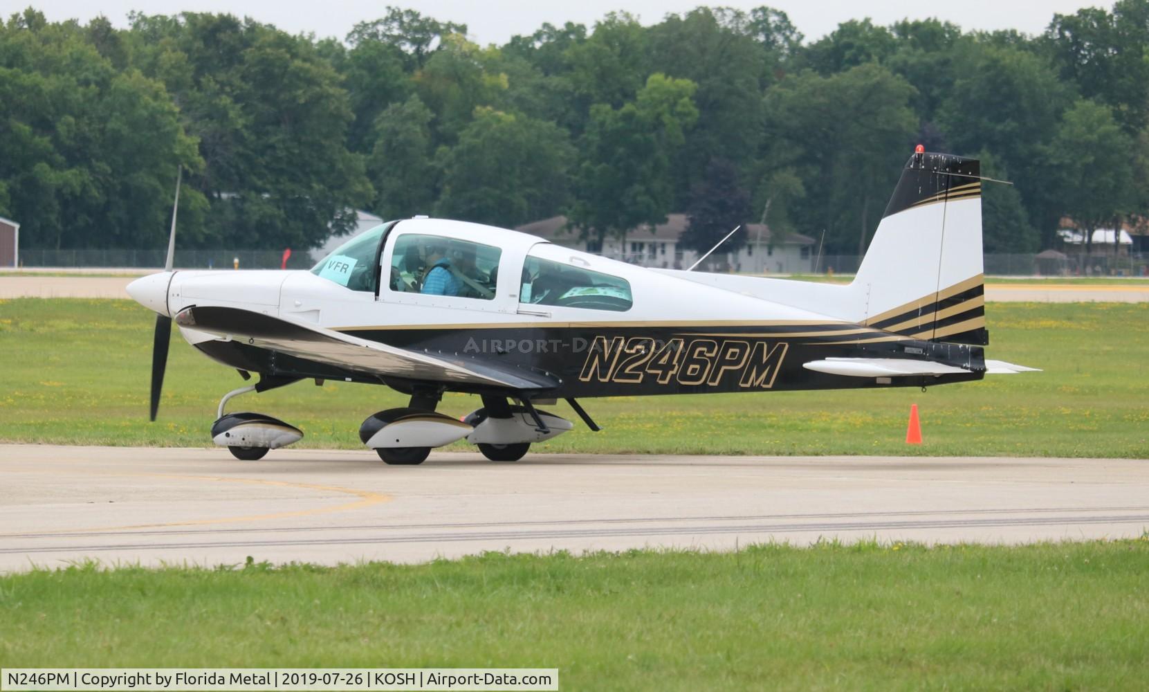 N246PM, 1977 Grumman American AA-5B Tiger C/N AA5B-0566, OSH 2019