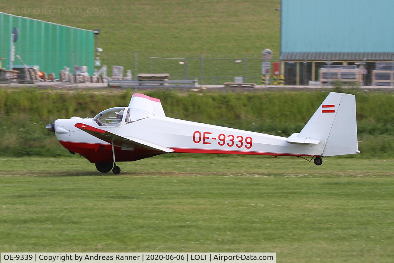 OE-9339, Scheibe SF-25C Falke C/N 44278, Flugunion Seitenstetten Scheibe SF25