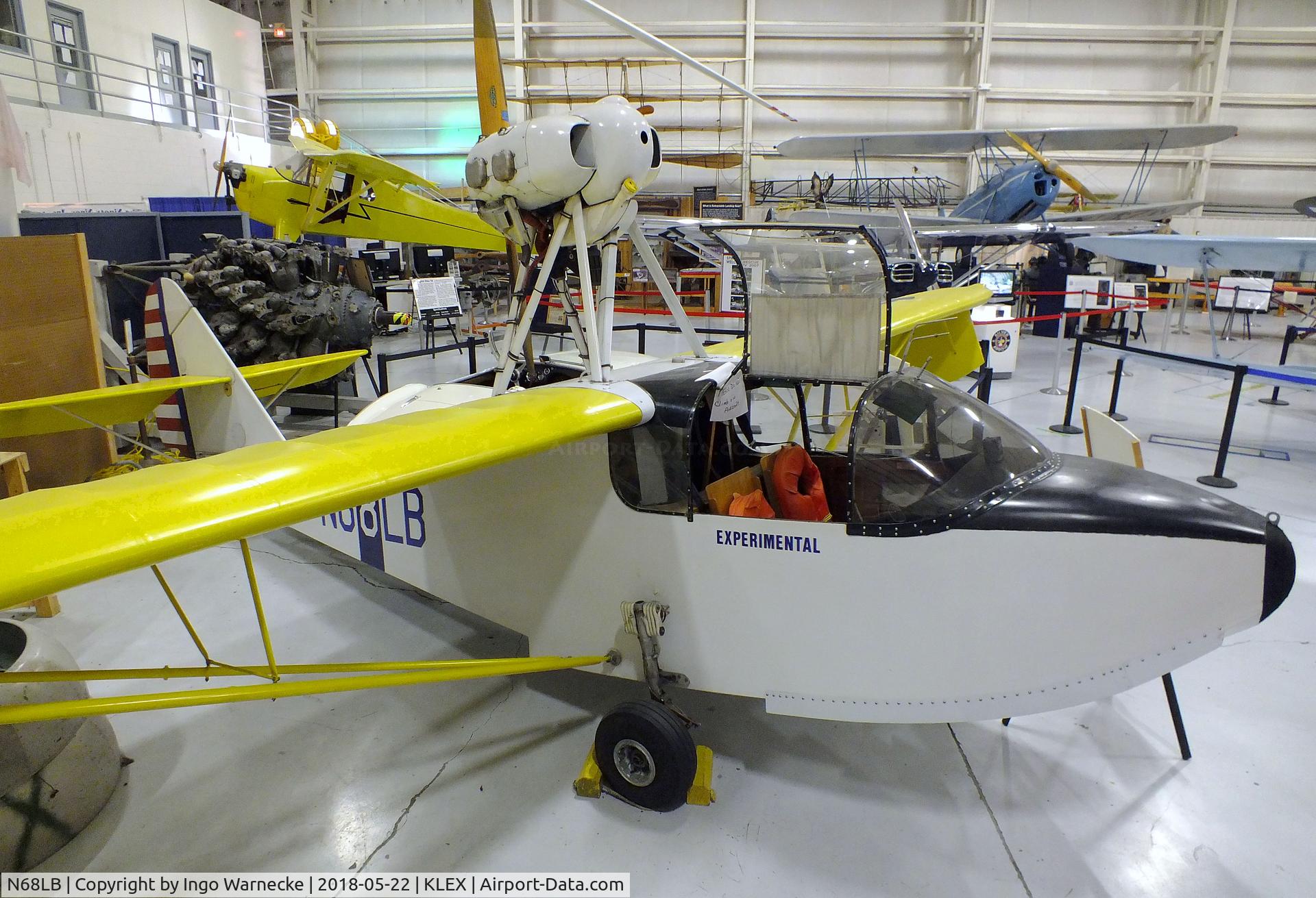 N68LB, Volmer VJ-22 Sportsman C/N 1, Volmer (Baker, Thomas R) VJ-22 Sportsman at the Aviation Museum of Kentucky, Lexington KY