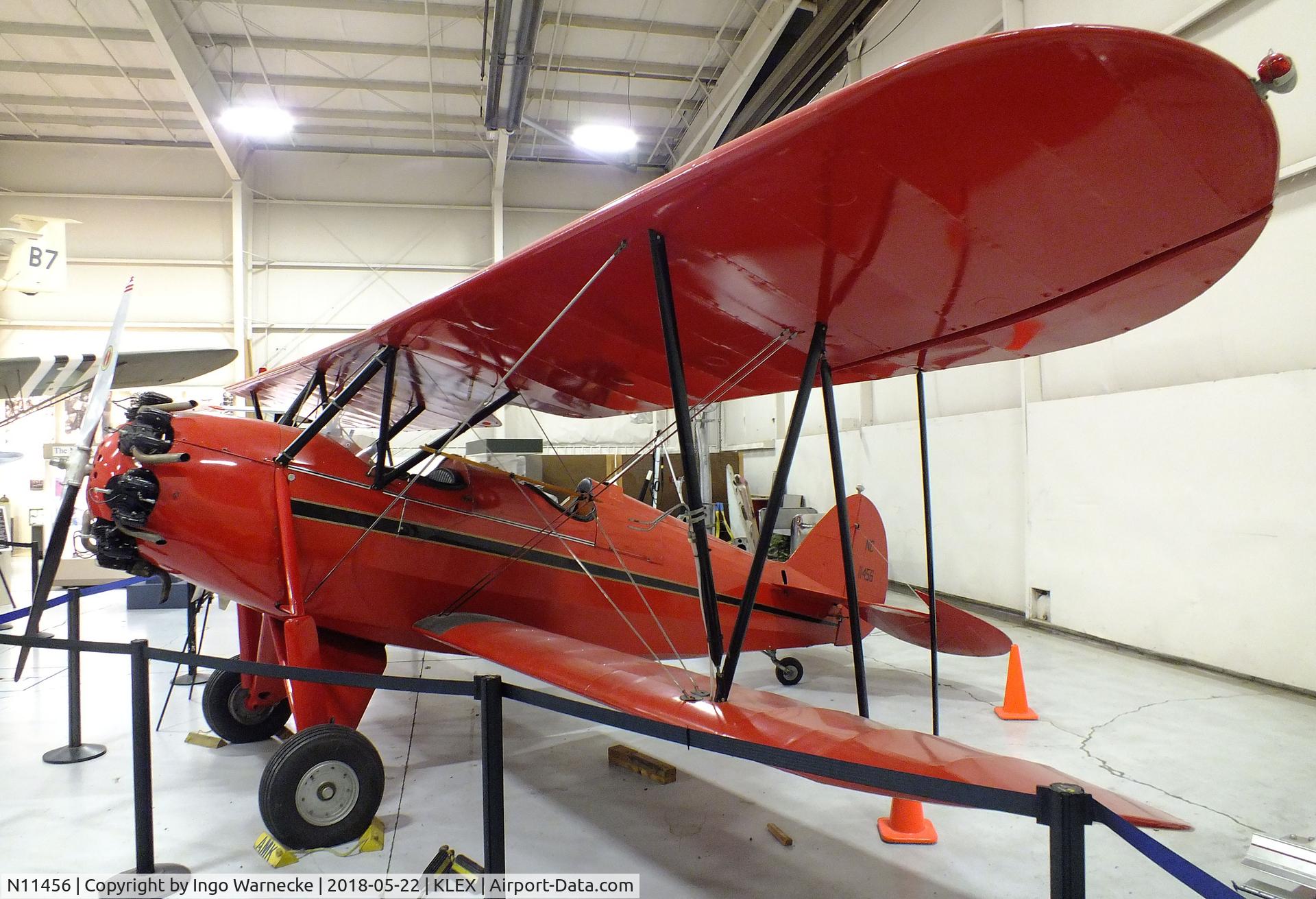 N11456, 1931 Waco RNF C/N 3471, Waco RNF at the Aviation Museum of Kentucky, Lexington KY