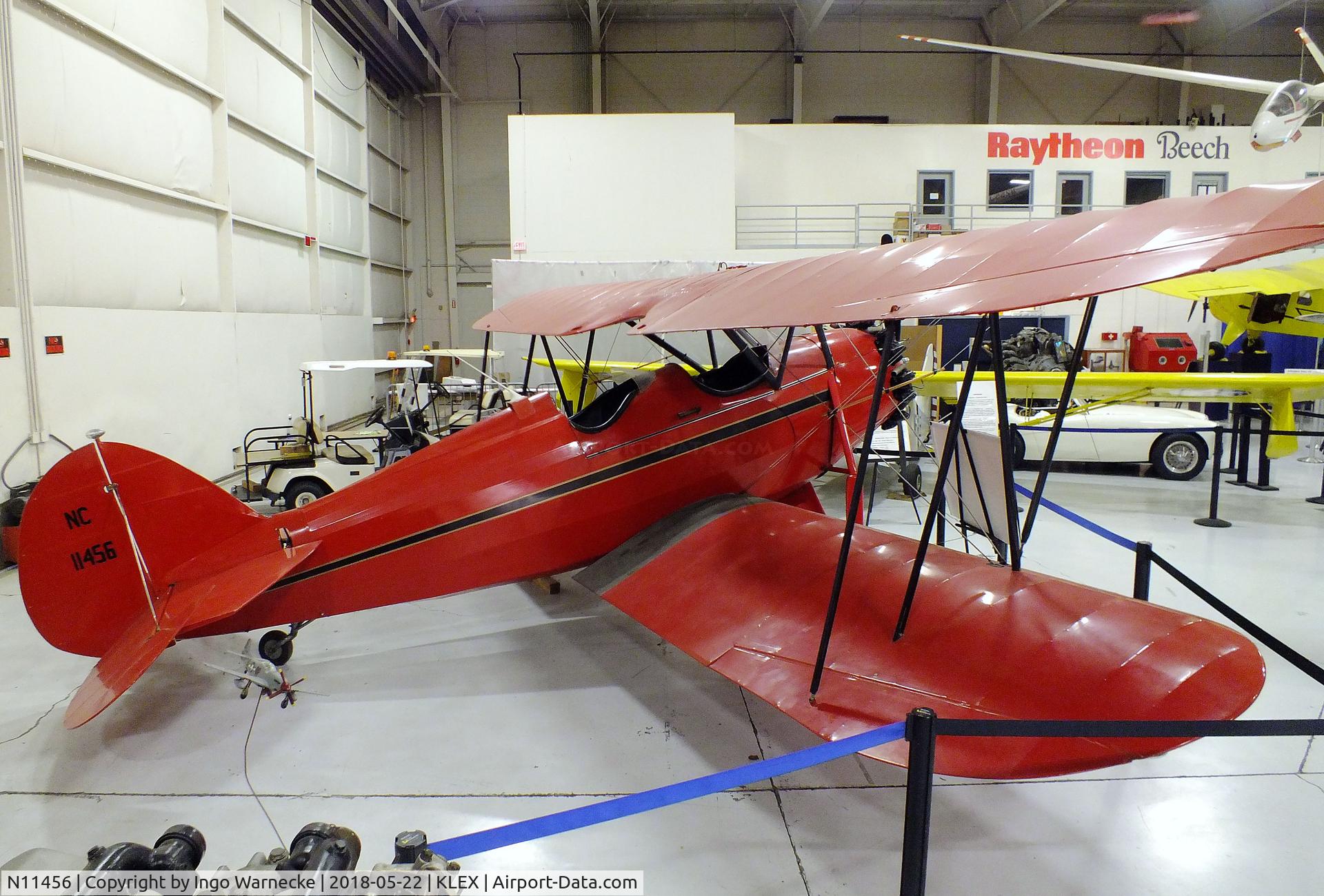 N11456, 1931 Waco RNF C/N 3471, Waco RNF at the Aviation Museum of Kentucky, Lexington KY