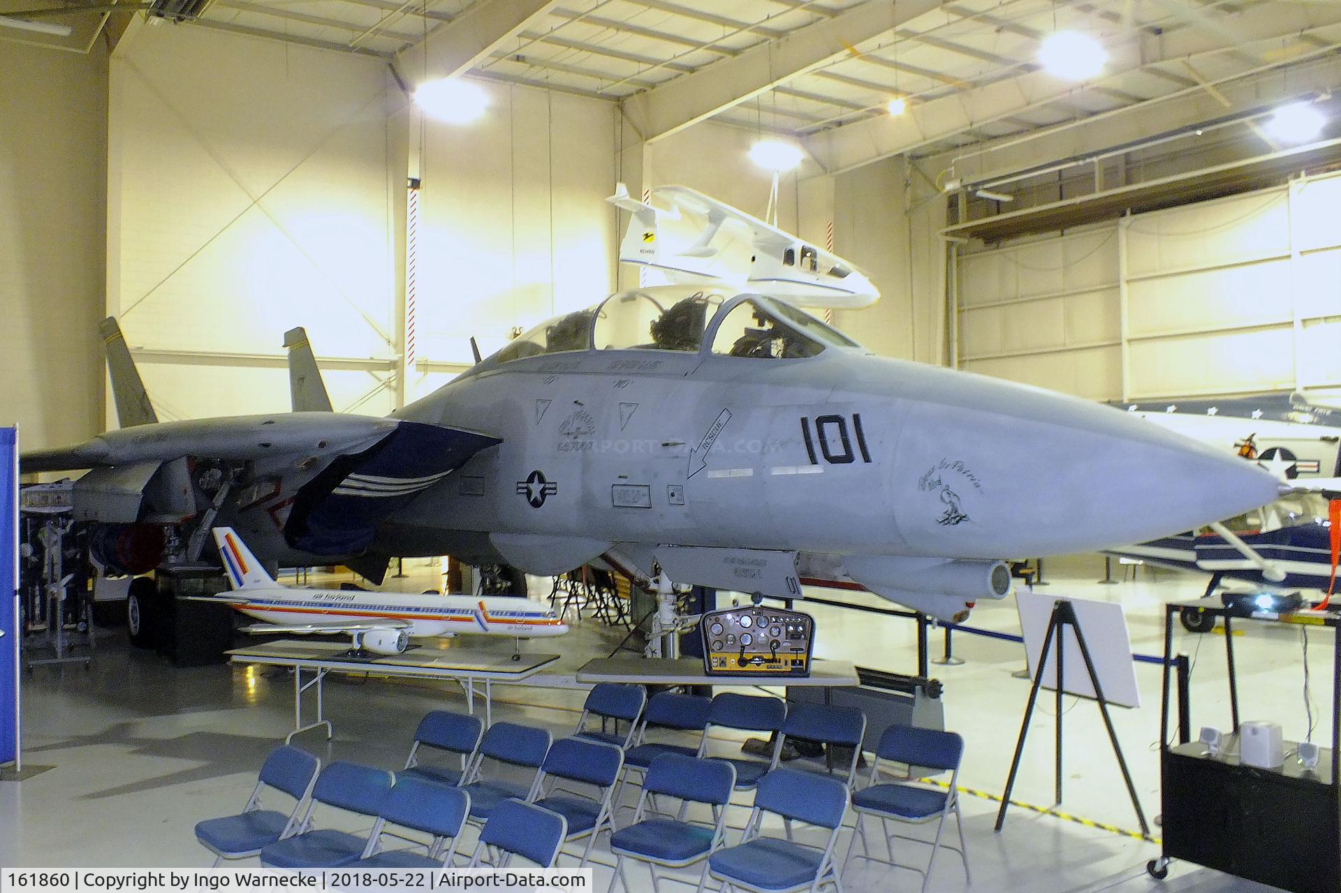 161860, Grumman F-14B Tomcat C/N 496, Grumman F-14B Tomcat at the Aviation Museum of Kentucky, Lexington KY