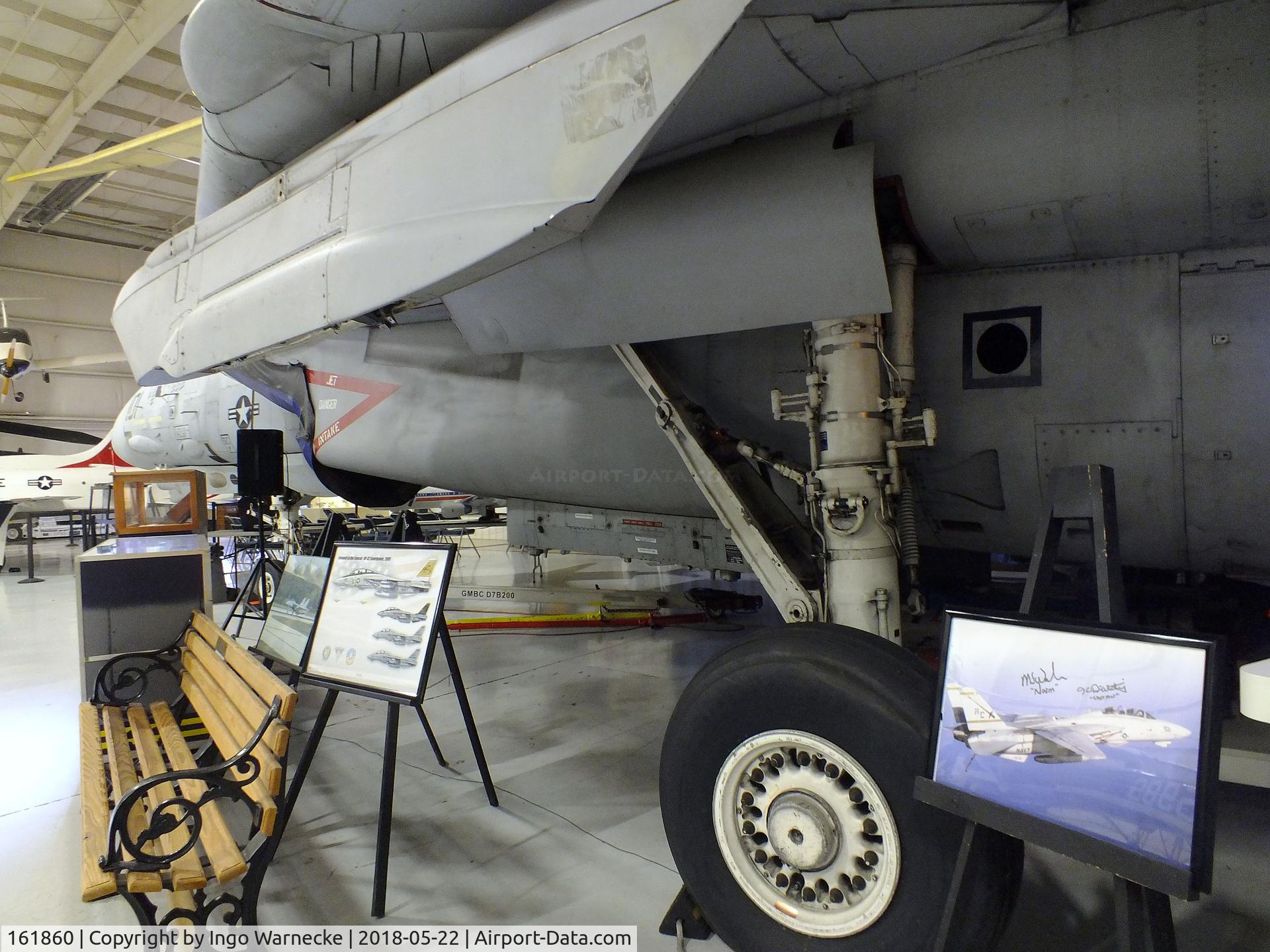 161860, Grumman F-14B Tomcat C/N 496, Grumman F-14B Tomcat at the Aviation Museum of Kentucky, Lexington KY