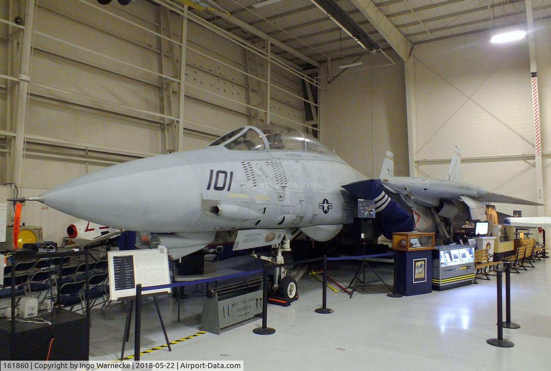 161860, Grumman F-14B Tomcat C/N 496, Grumman F-14B Tomcat at the Aviation Museum of Kentucky, Lexington KY