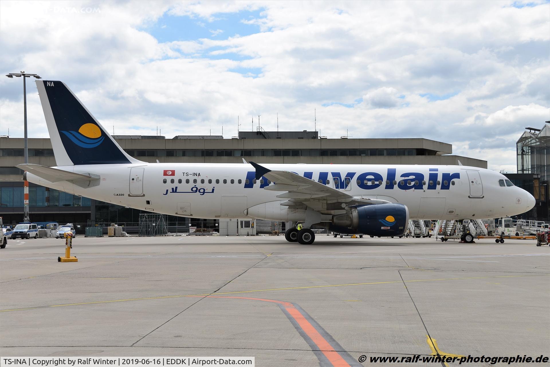 TS-INA, 1999 Airbus A320-214 C/N 1121, Airbus A320-214 - BJ LBT Nouvelair Tunisie 'Dora' - 1121 - TS-INA - 16.06.2019 - CGN