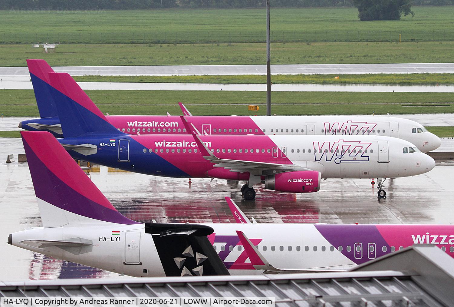 HA-LYQ, 2015 Airbus A320-232 C/N 6614, Wizzair A320