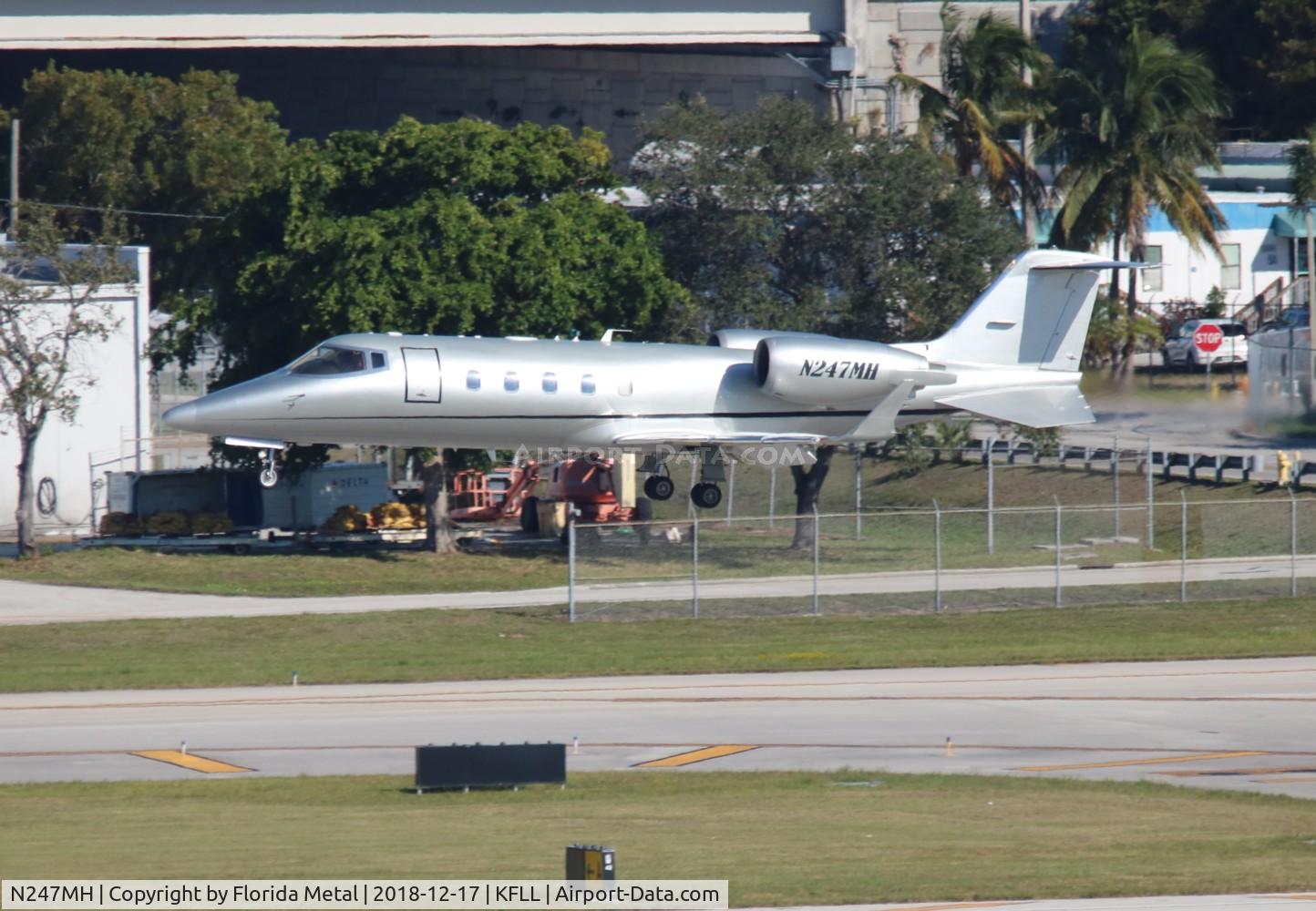 N247MH, 1995 Learjet 60 C/N 60-051, FLL 2018