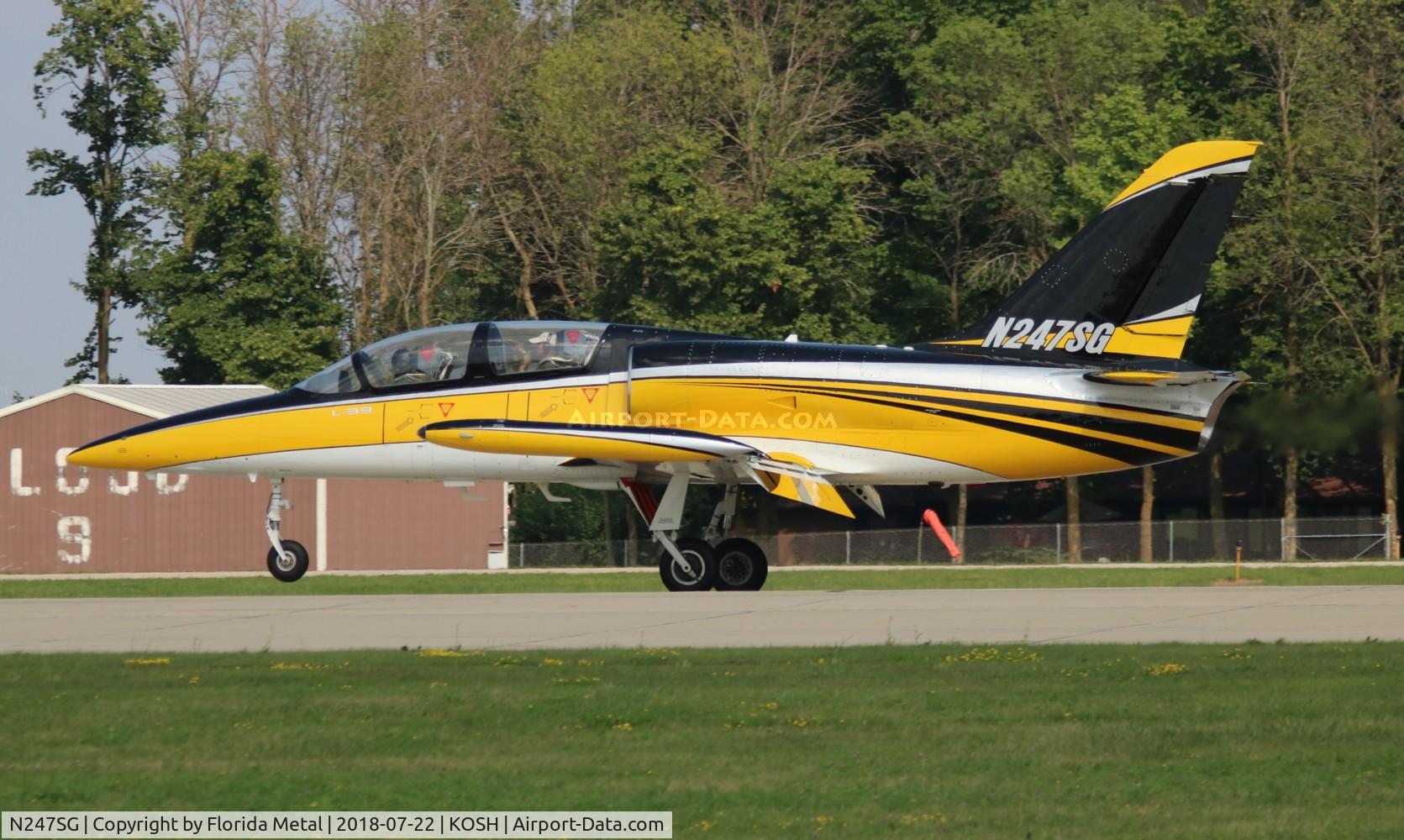 N247SG, 1984 Aero Vodochody L-39C C/N 433135, OSH 2018
