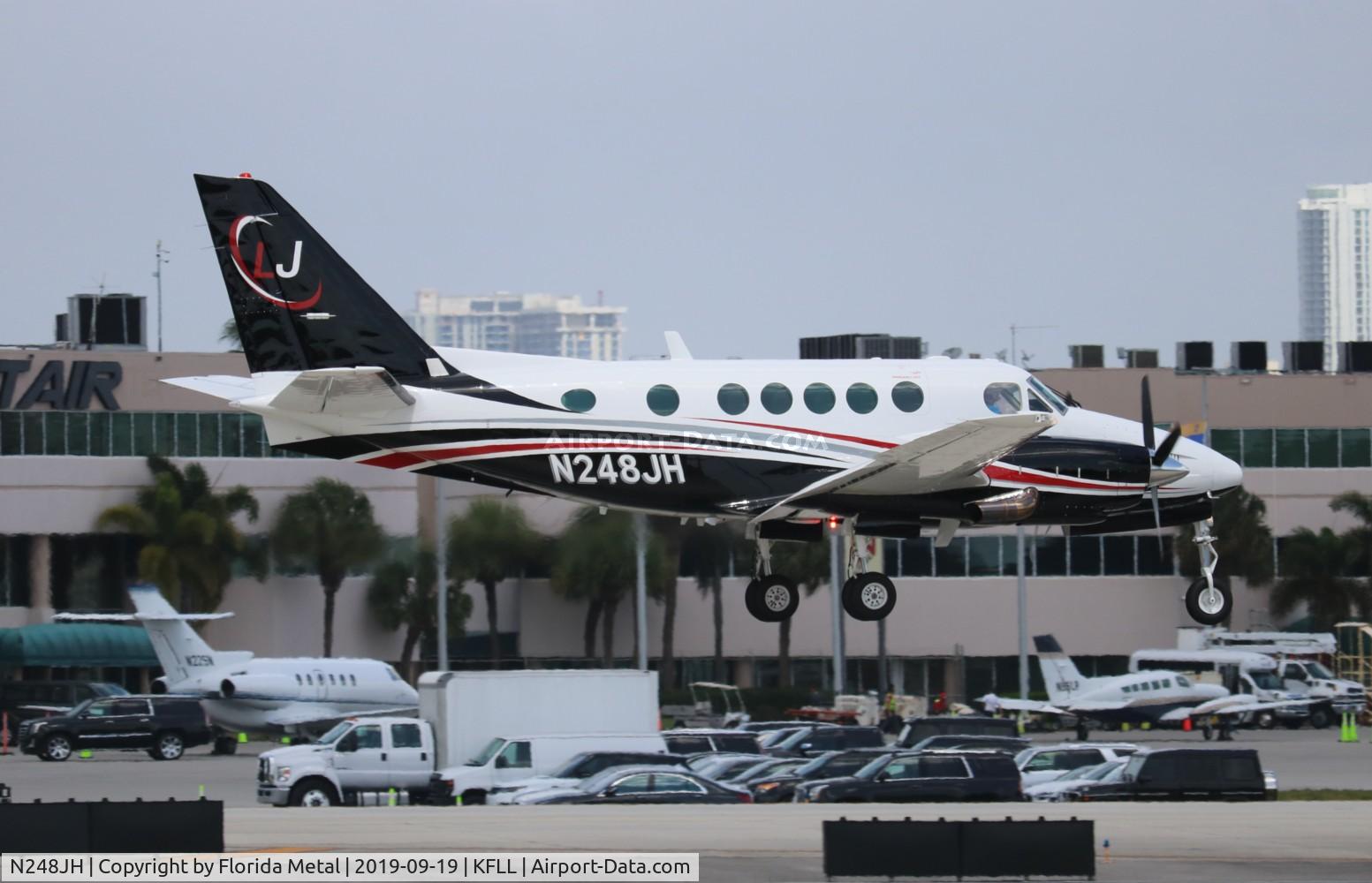 N248JH, 1982 Beech B100 King Air King Air C/N BE-126, FLL 2019
