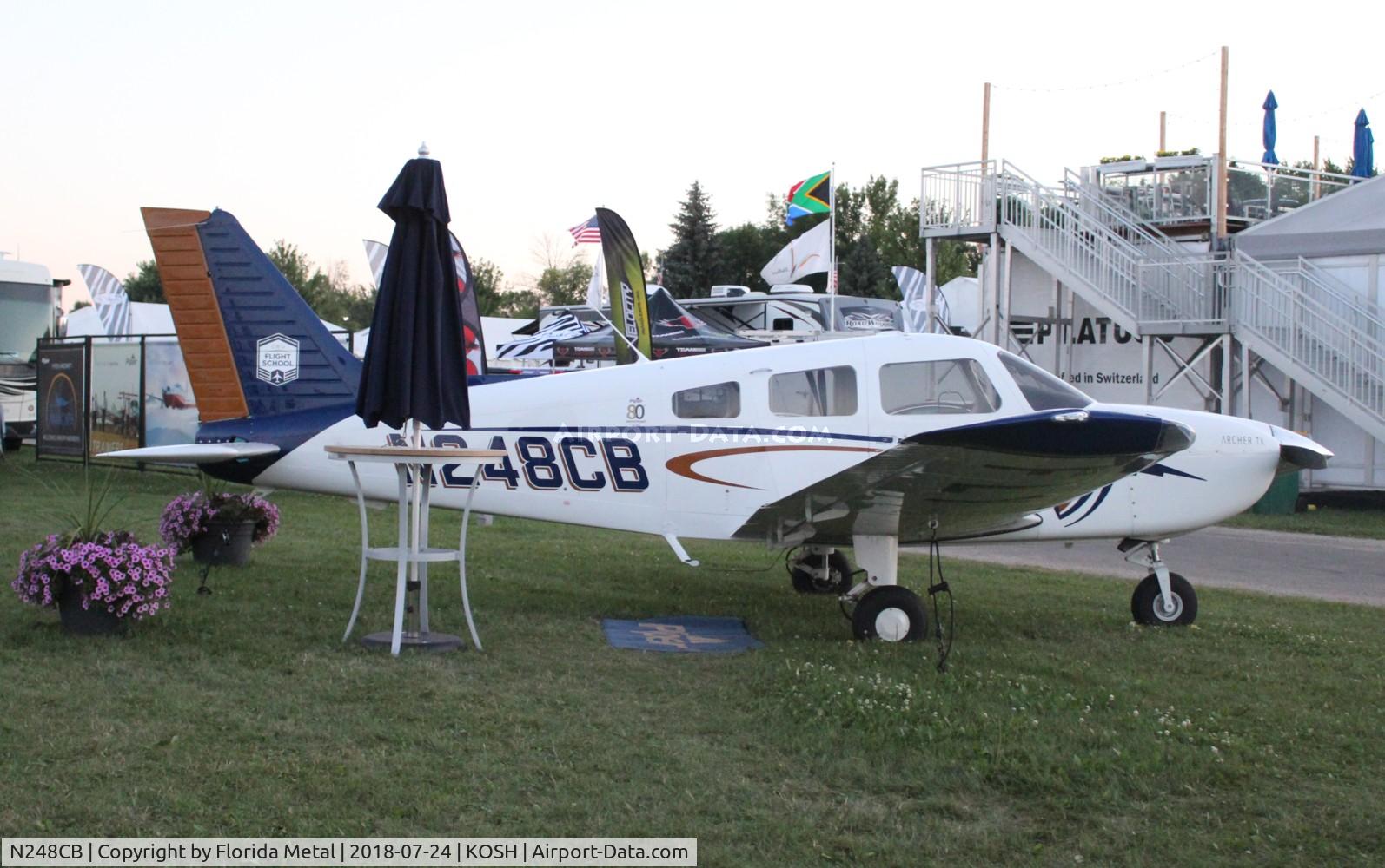 N248CB, 2017 Piper PA-28-181 C/N 2881003, OSH 2018