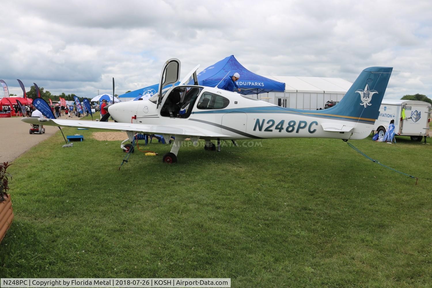 N248PC, 2015 Cirrus SR20 C/N 2287, OSH 2018
