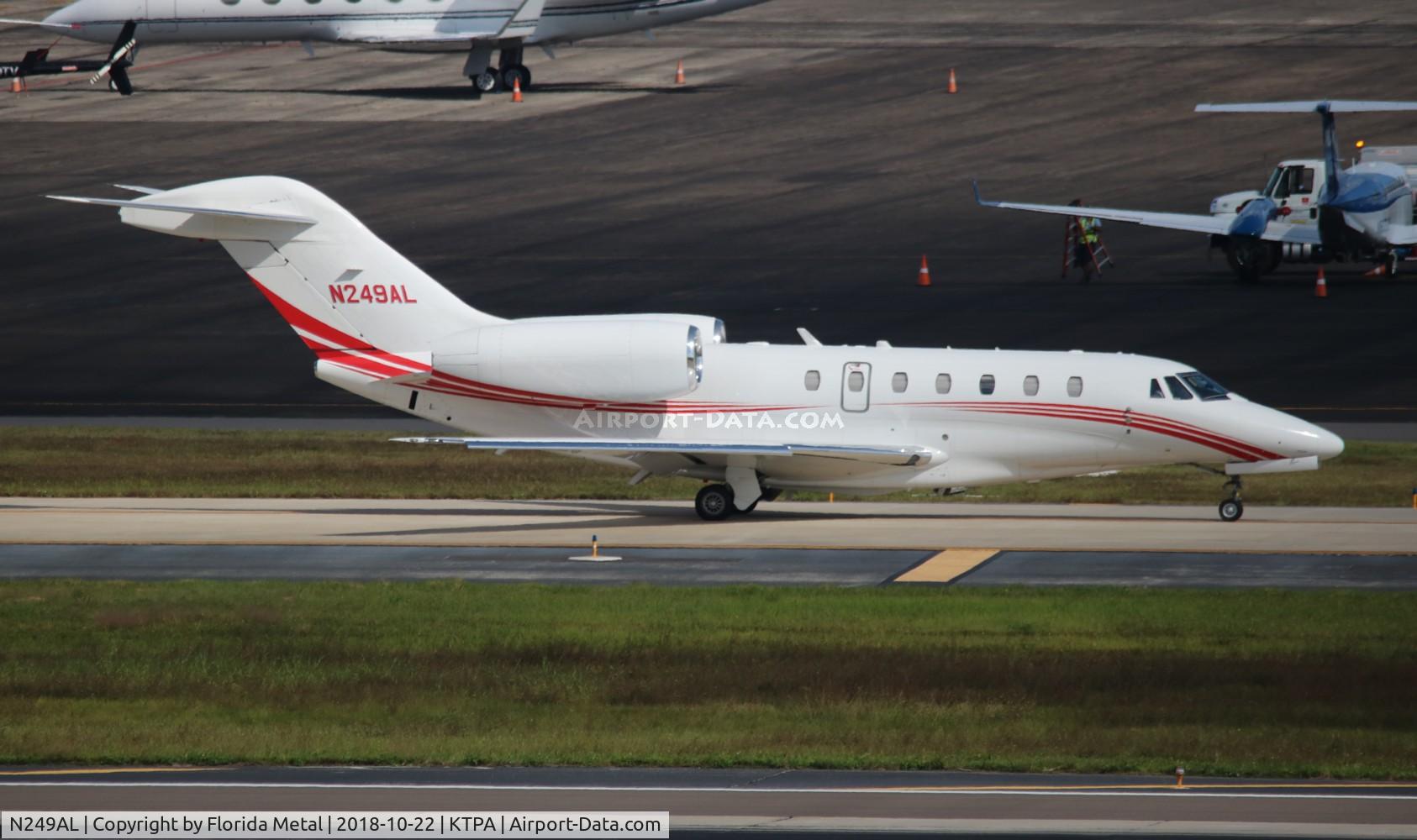 N249AL, 2005 Cessna 750 Citation X C/N 750-0249, TPA 2018