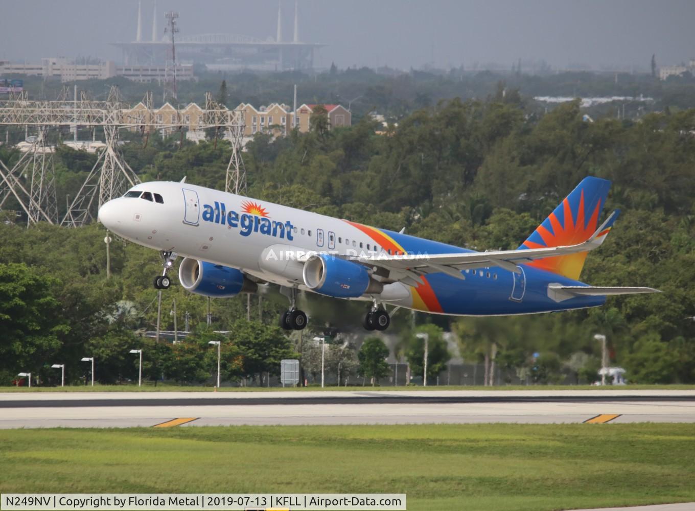 N249NV, 2017 Airbus A320-214 C/N 7766, FLL 2019