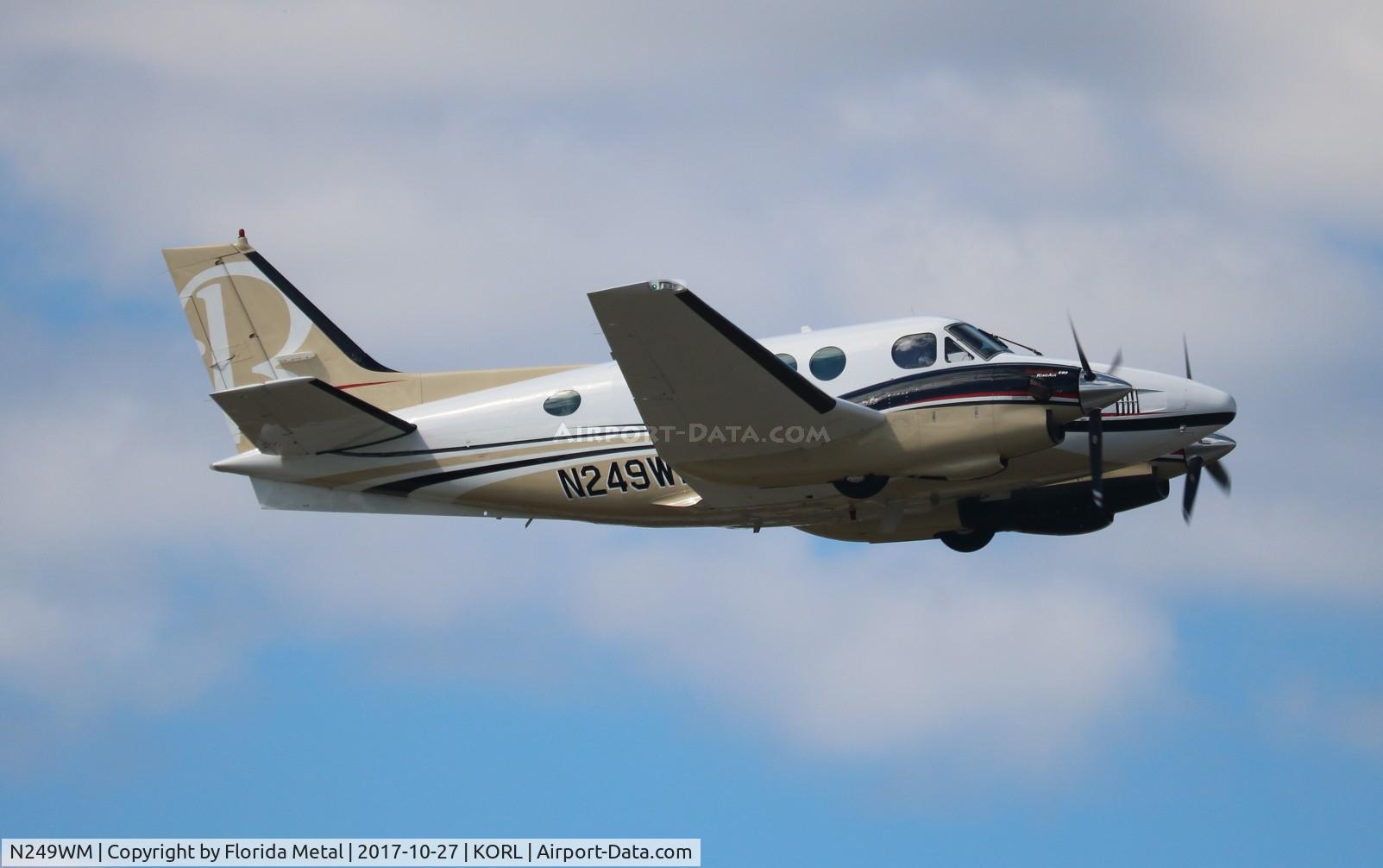 N249WM, 1975 Beech E90 King Air C/N LW-139, ORL 2017