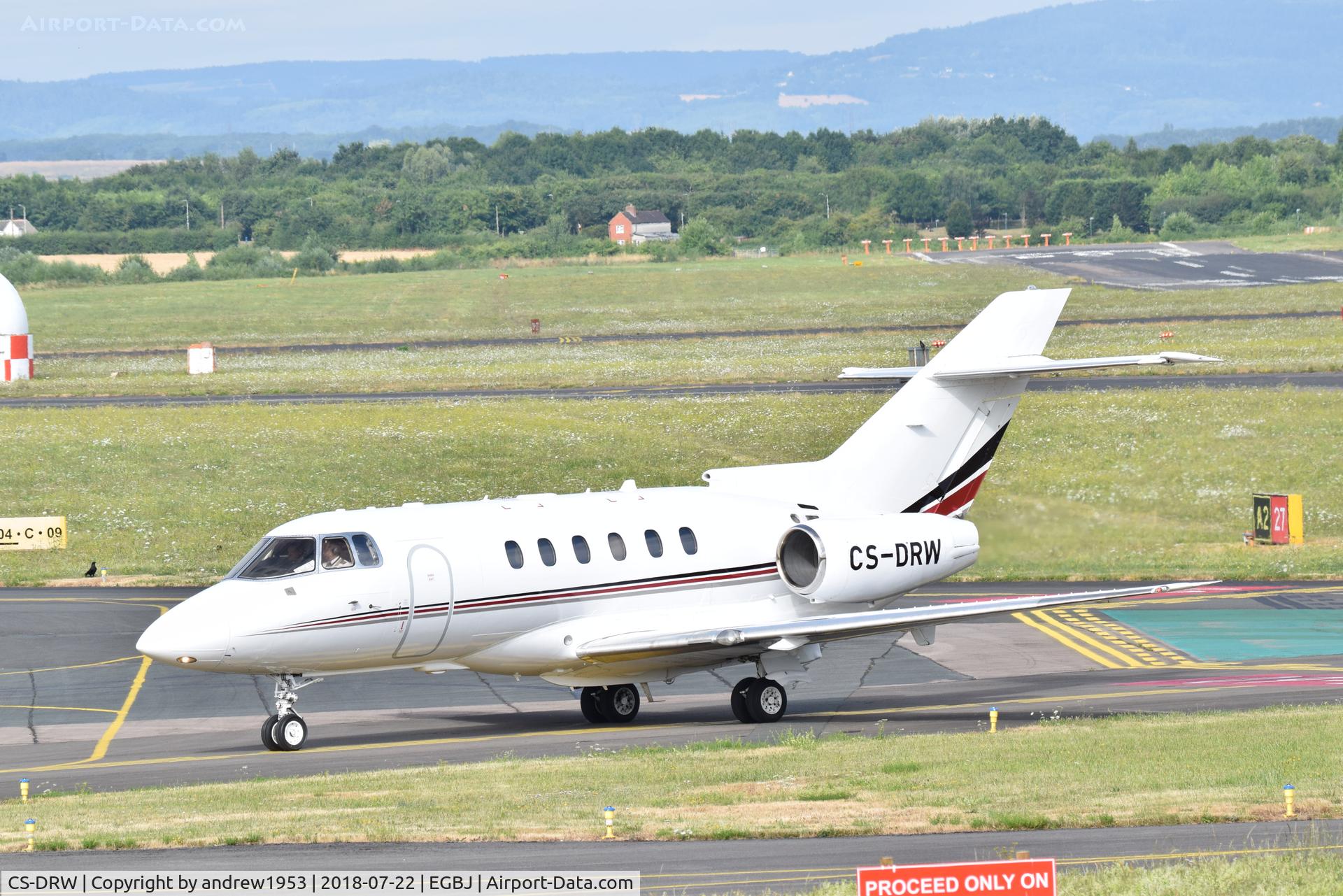 CS-DRW, 2007 Raytheon Hawker 800XPi C/N 258829, CS-DRW at Gloucestershire Airport.