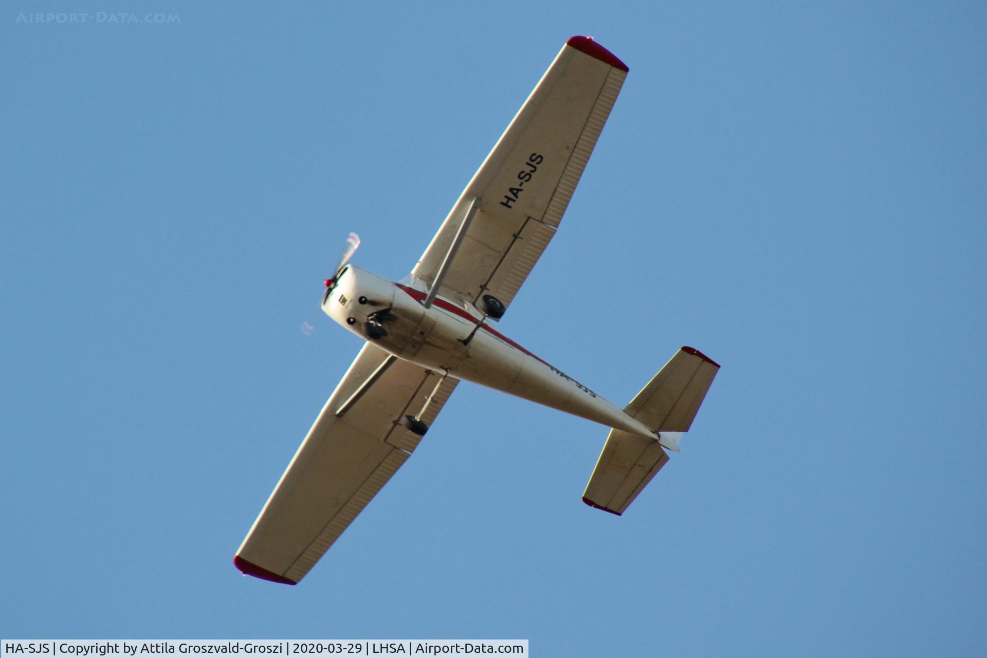 HA-SJS, Cessna 150 C/N 17389, LHSA-Szentkirályszabadja Airport, Hungary