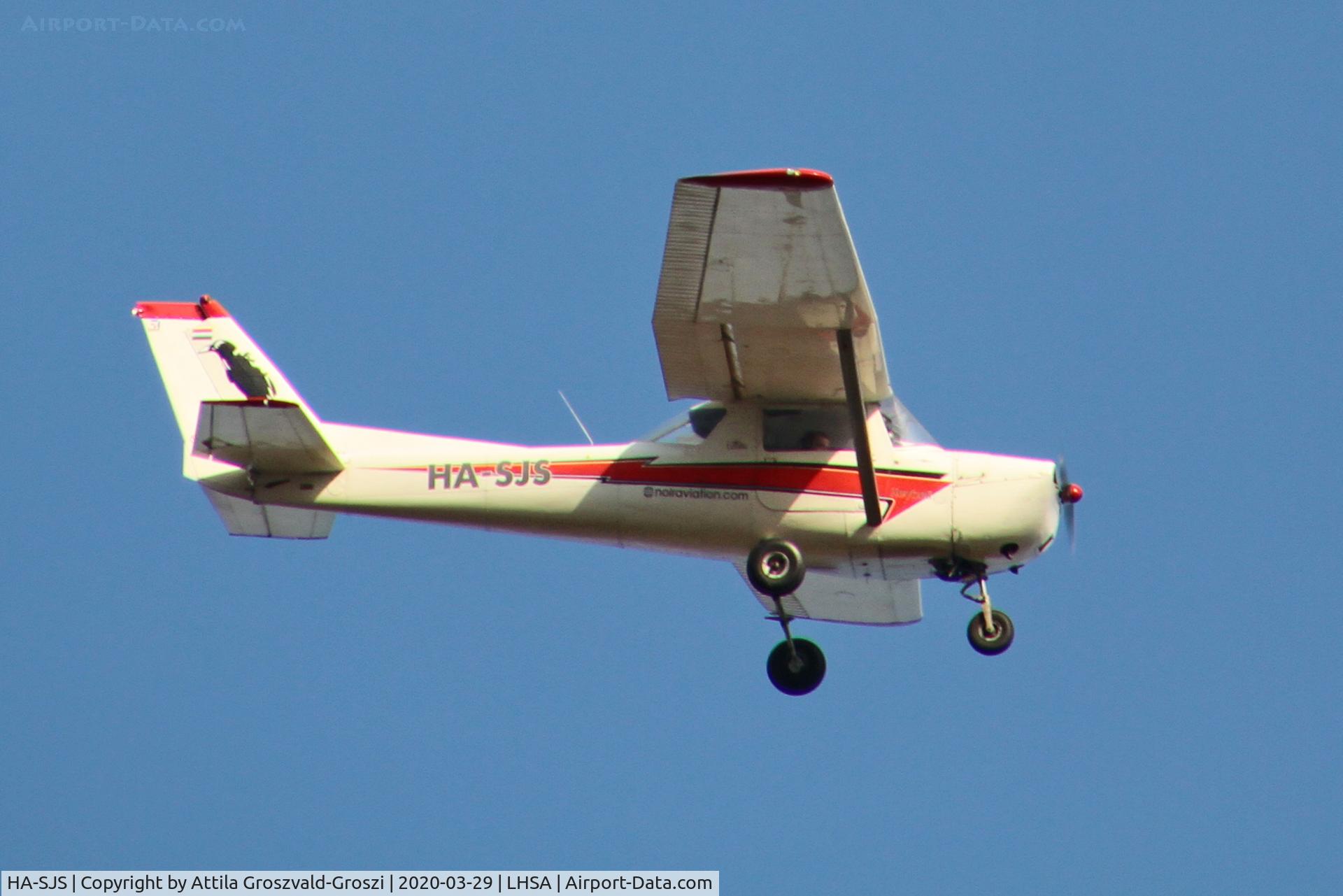 HA-SJS, Cessna 150 C/N 17389, LHSA-Szentkirályszabadja Airport, Hungary