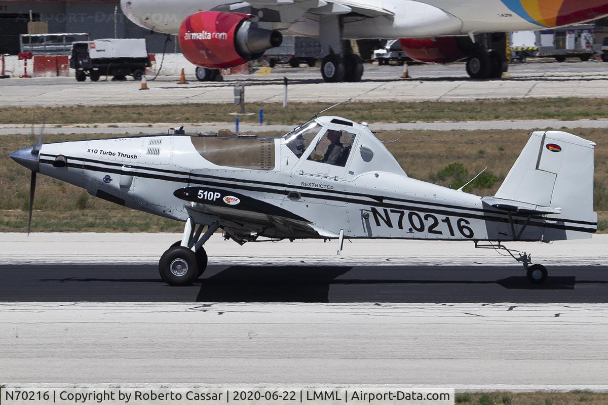 N70216, Thrush Aircraft Inc S2R-T34 C/N T34-335, Runway 13