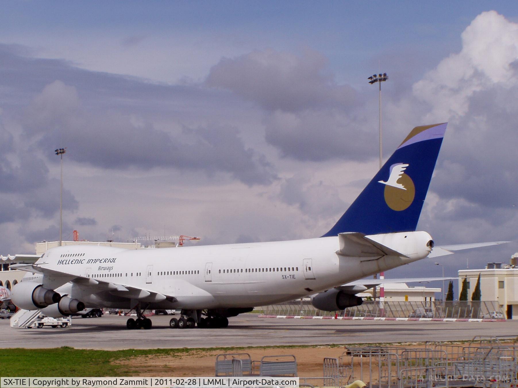 SX-TIE, 1986 Boeing 747-230BM C/N 23509, B747 SX-TIE Hellenic Imperial Airways