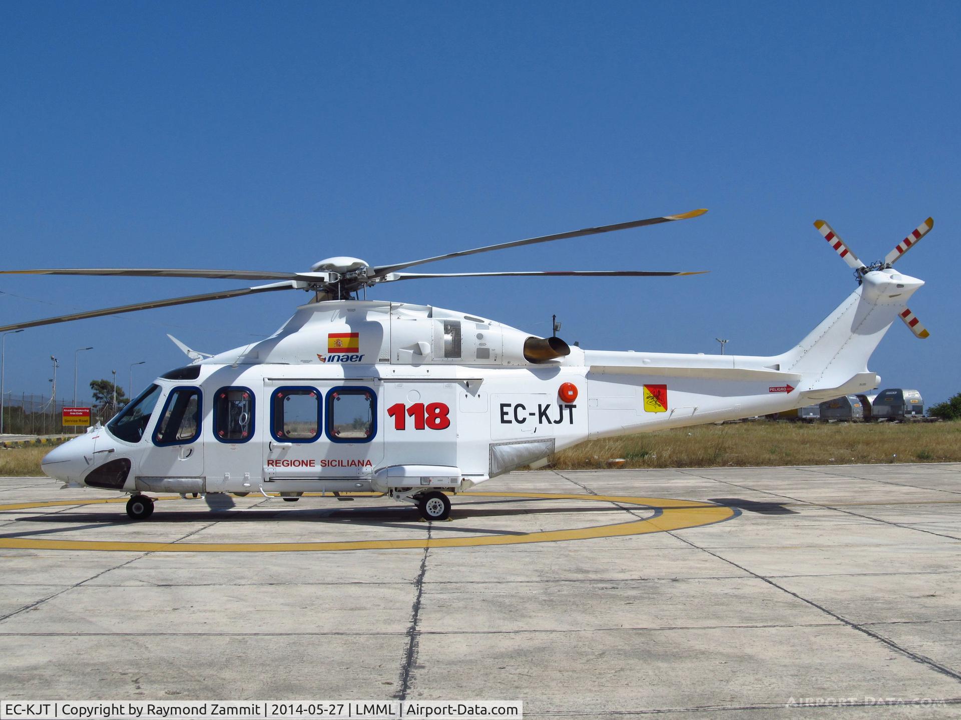 EC-KJT, AgustaWestland AW-139 C/N 31104, Agusta Westland AW-139 EC-KJT Inaer
