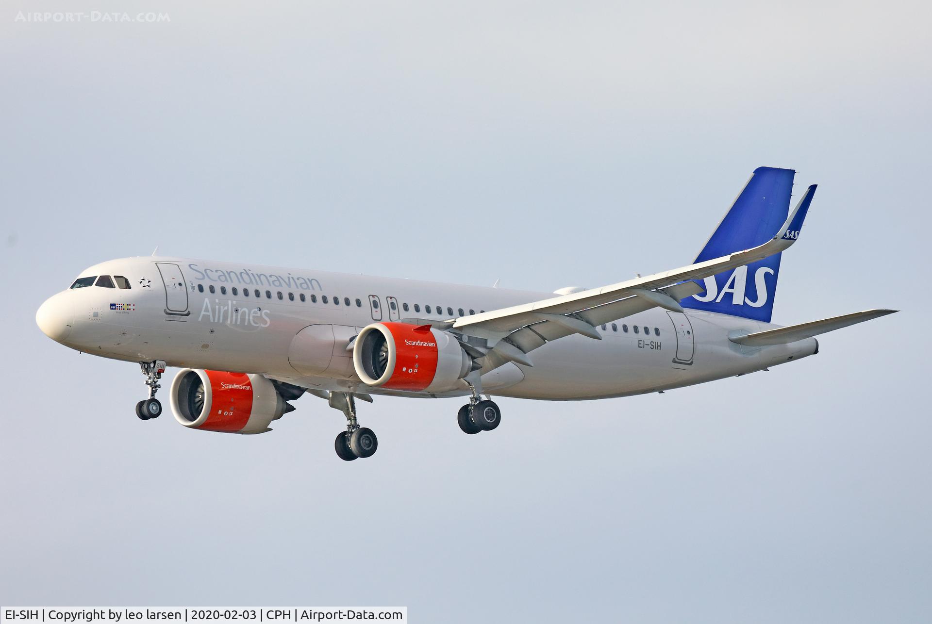 EI-SIH, 2018 Airbus A320-251N C/N 8551, Copenhagen 2.3.2020