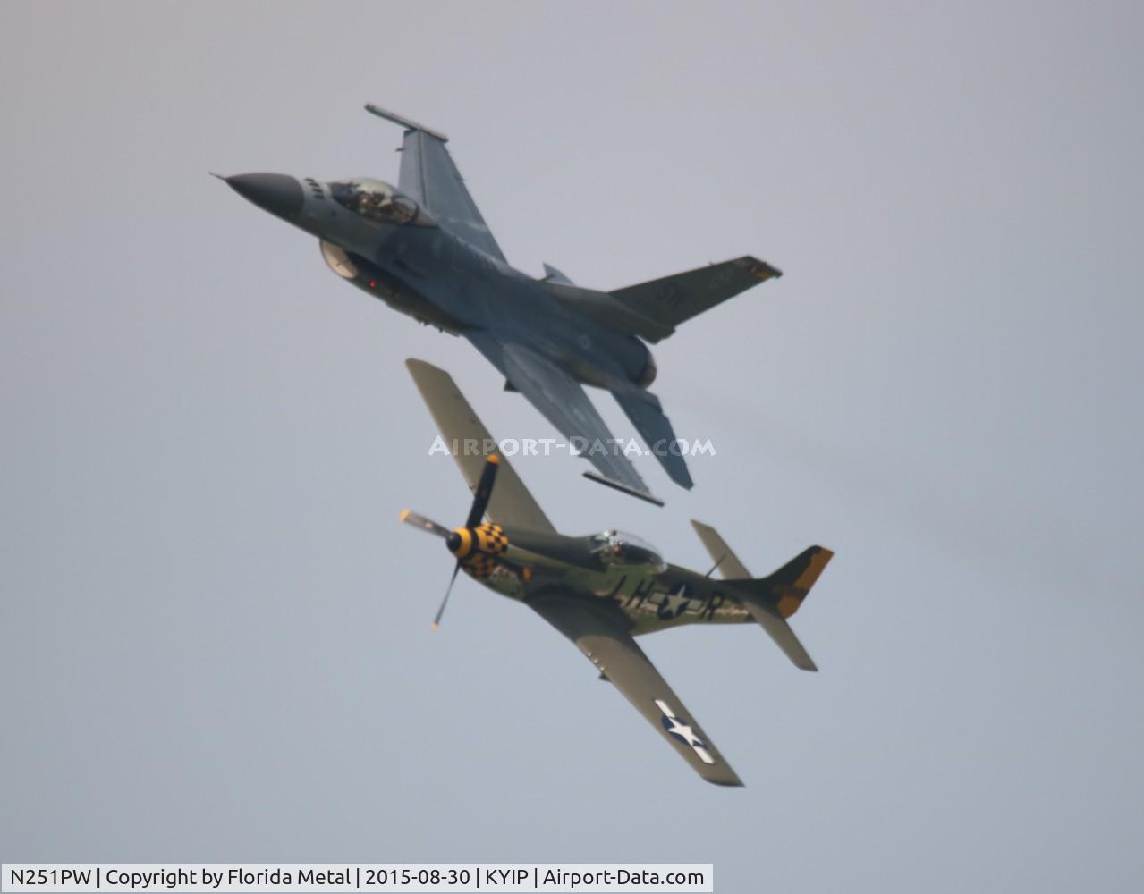 N251PW, 1944 North American P-51D Mustang C/N 122-31945, TOM 2015