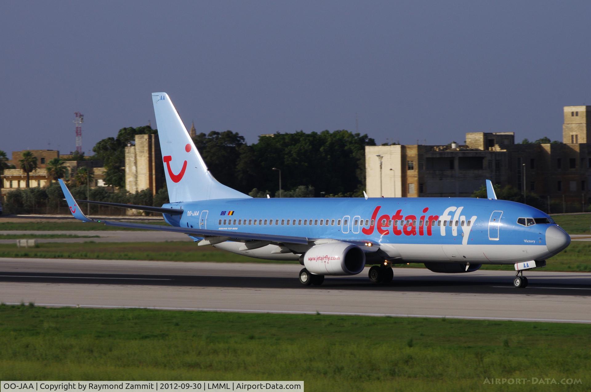 OO-JAA, 2007 Boeing 737-8BK C/N 29660, B737-800 OO-JAA Tui Airlines Belgium