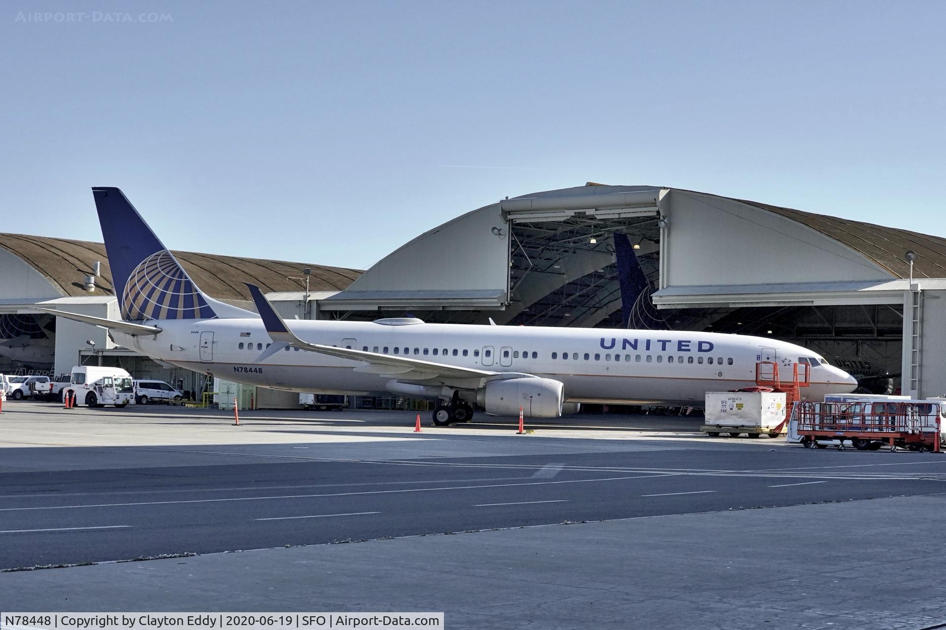 N78448, 2012 Boeing 737-924/ER C/N 40003, SFO 2020.