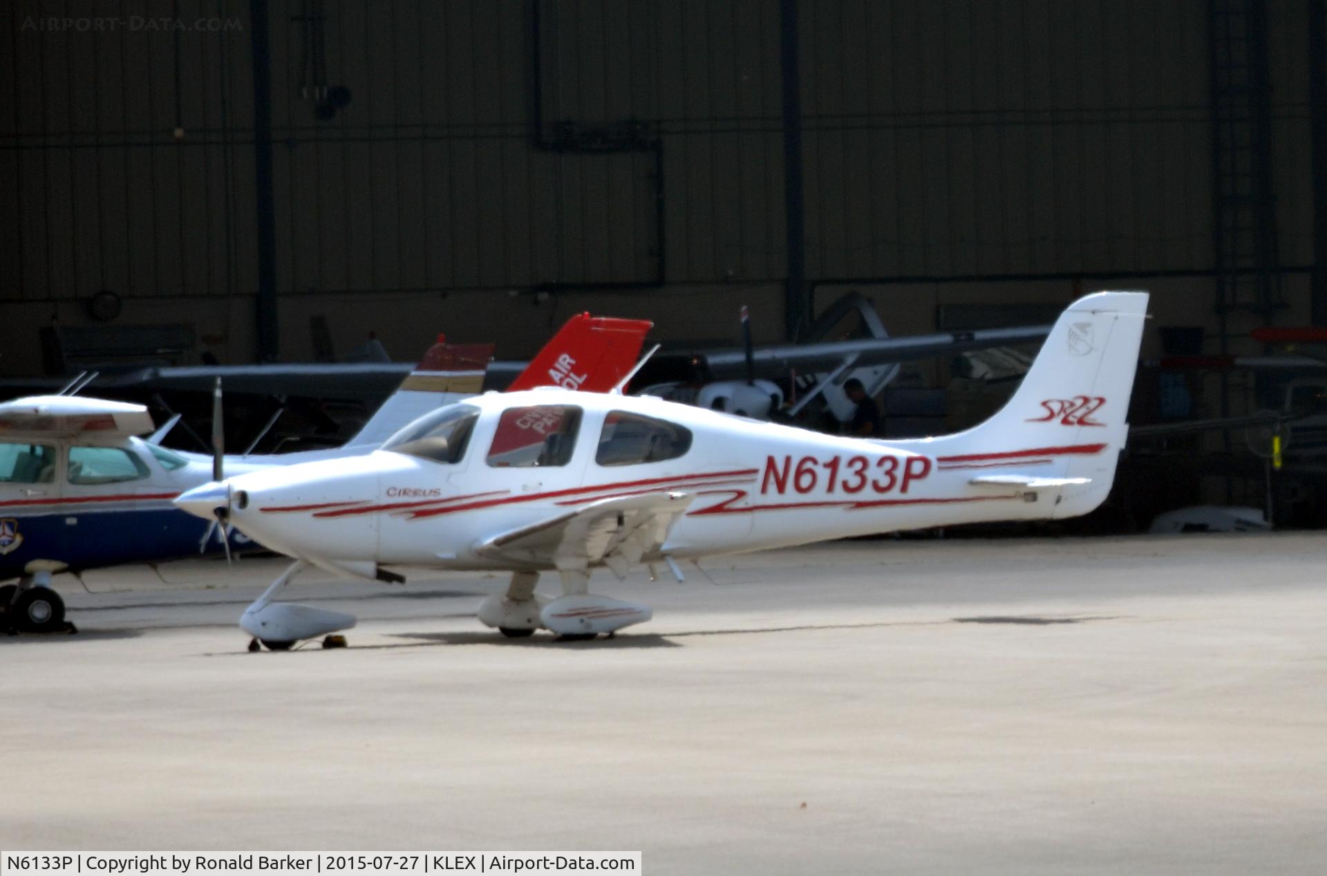 N6133P, 2003 Cirrus SR22 C/N 0639, Parked Lexington