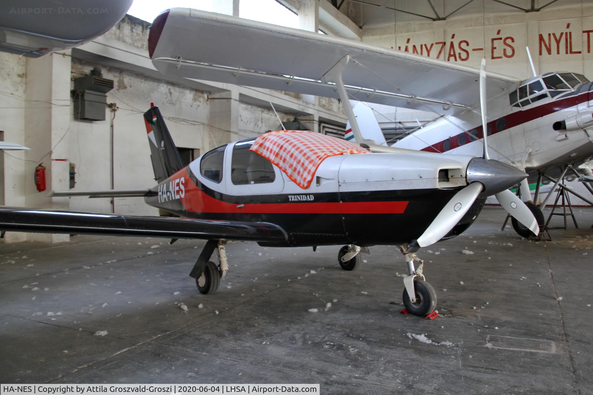 HA-NES, 1982 Socata TB-20 Trinidad C/N 333, LHSA-Szentkirályszabadja Airport, Hungary