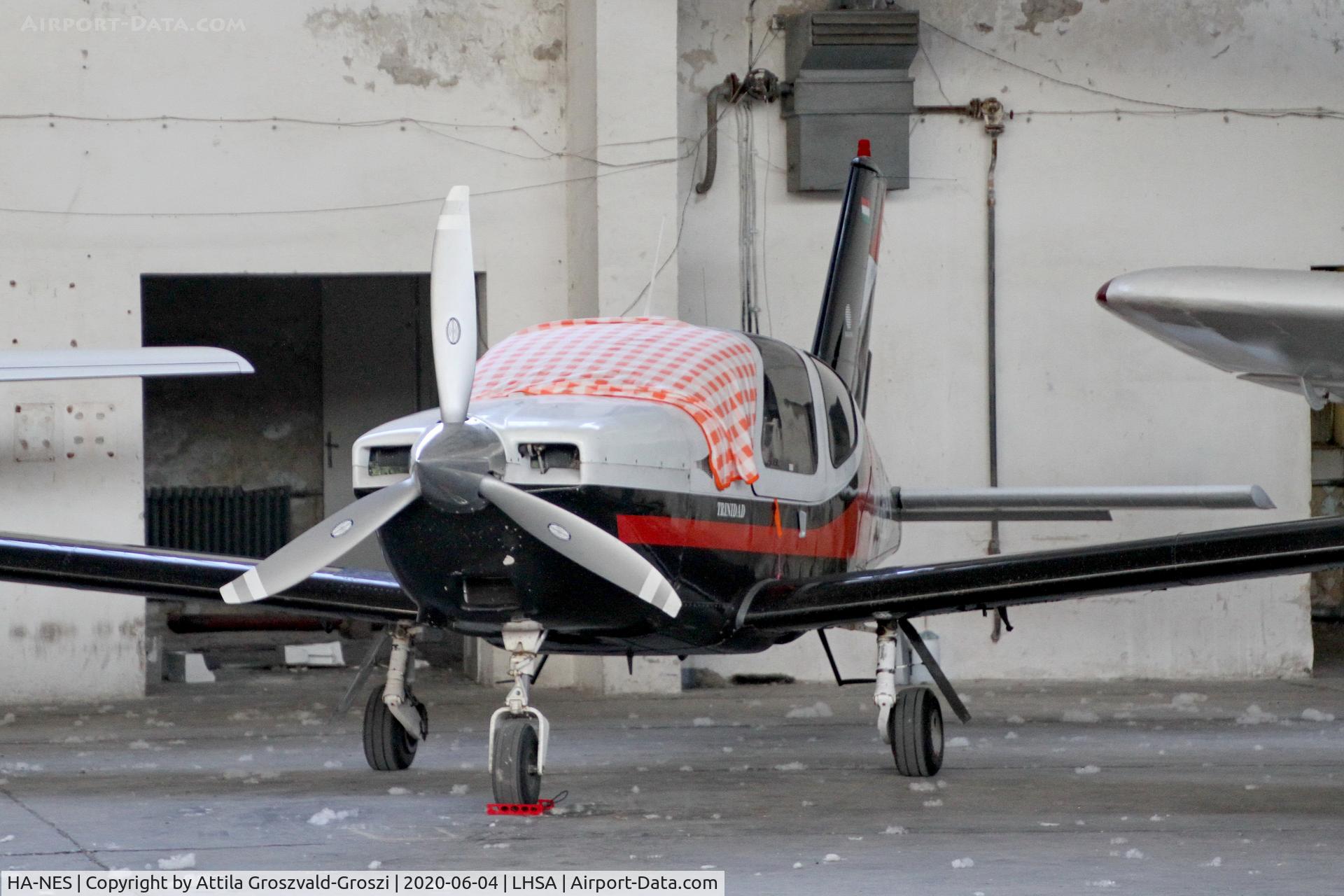 HA-NES, 1982 Socata TB-20 Trinidad C/N 333, LHSA-Szentkirályszabadja Airport, Hungary