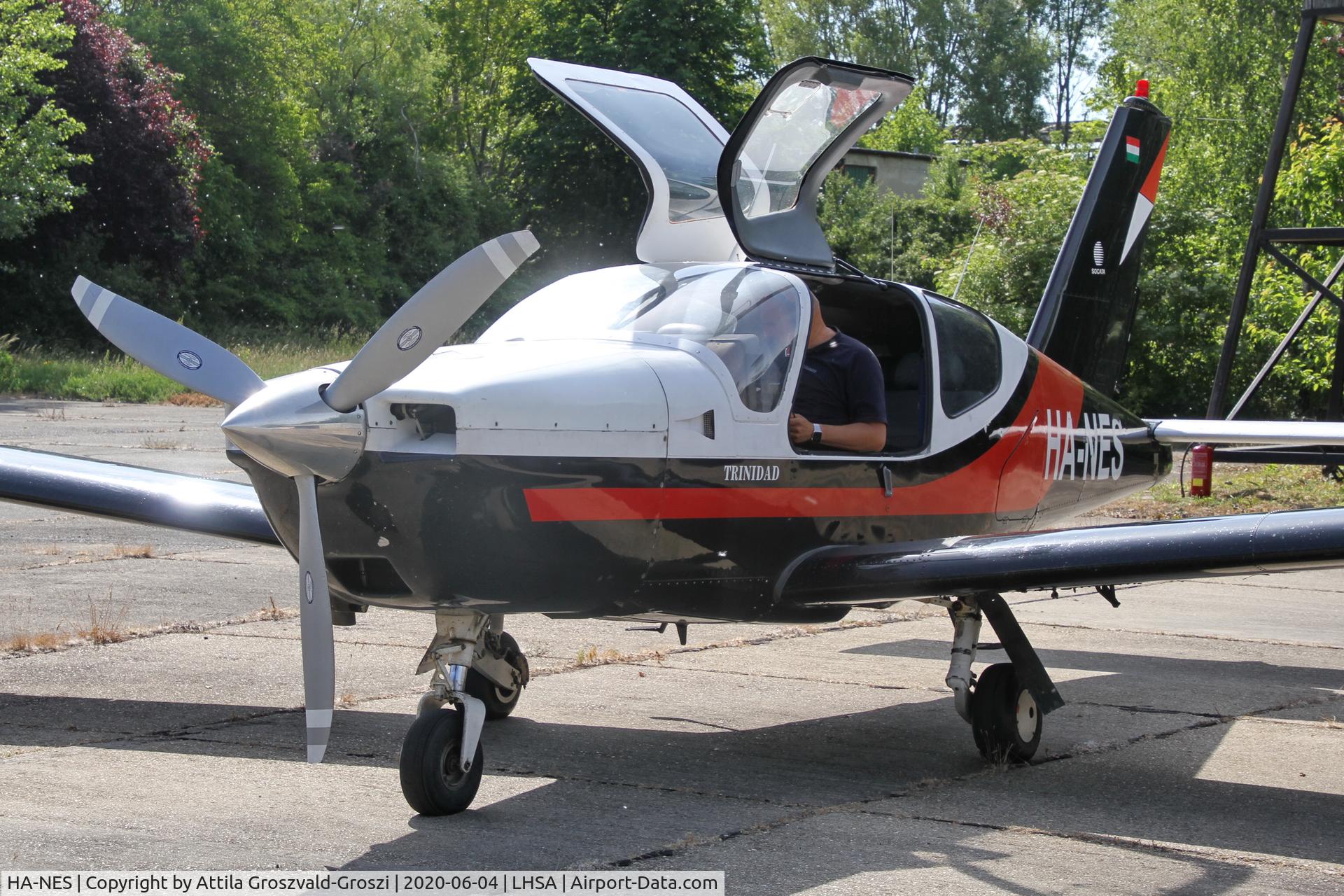 HA-NES, 1982 Socata TB-20 Trinidad C/N 333, LHSA-Szentkirályszabadja Airport, Hungary