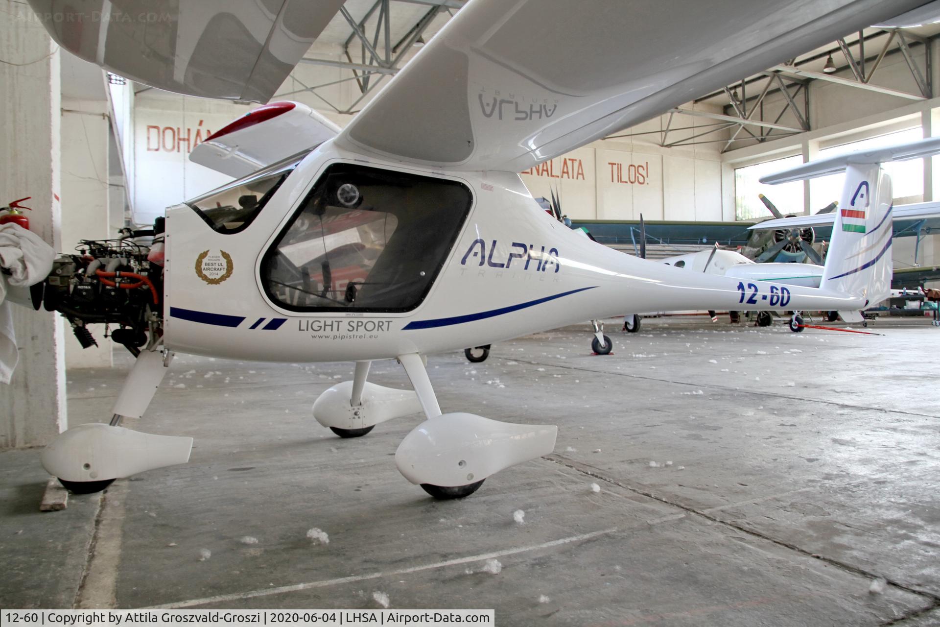 12-60, 2015 Pipistrel Alpha Trainer C/N 782 AT 912, LHSA-Szentkirályszabadja Airport, Hungary