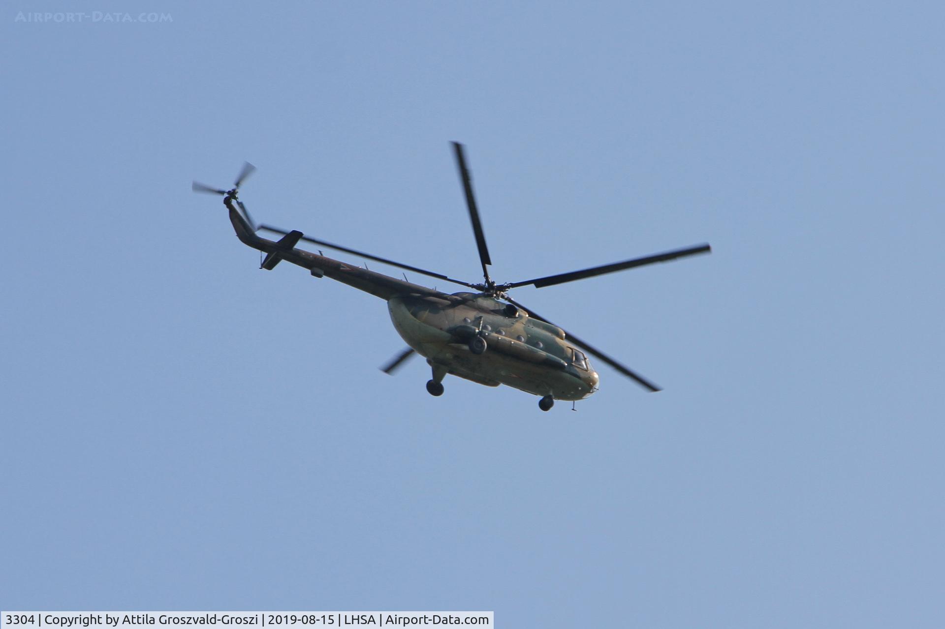 3304, 1985 Mil Mi-8T Hip C/N 20284, LHSA-Szentkirályszabadja Airport, Hungary