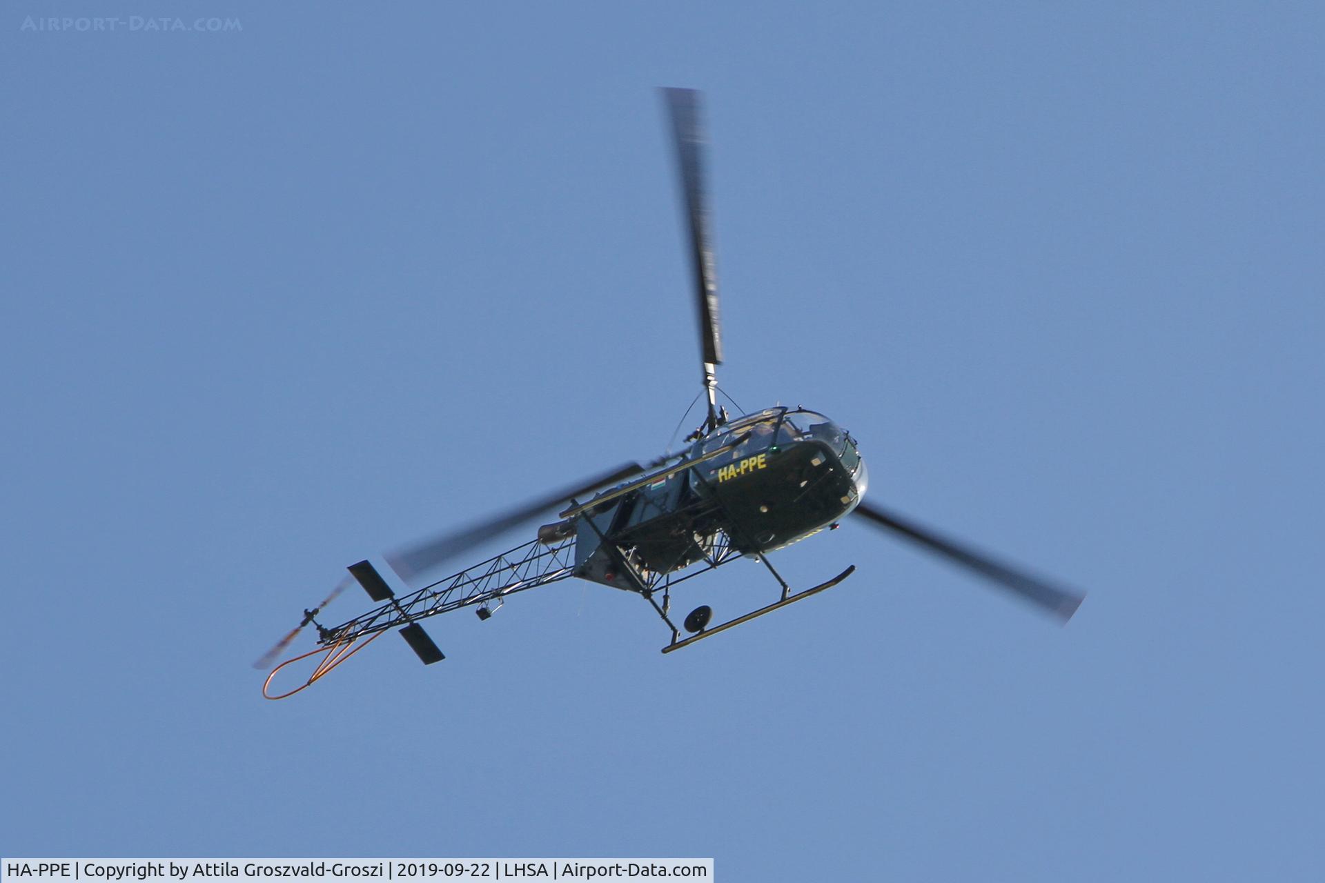 HA-PPE, Sud SA-318C Alouette AST C/N 2046, LHSA-Szentkirályszabadja Airport, Hungary