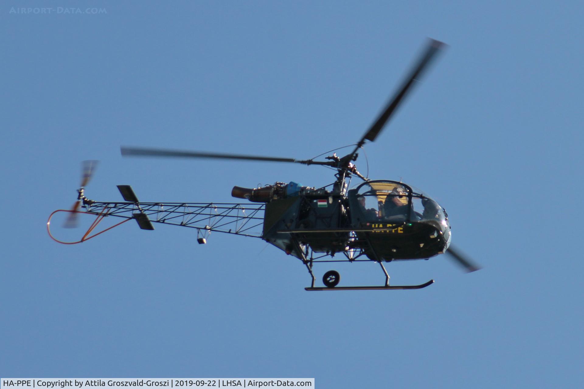 HA-PPE, Sud SA-318C Alouette AST C/N 2046, LHSA-Szentkirályszabadja Airport, Hungary