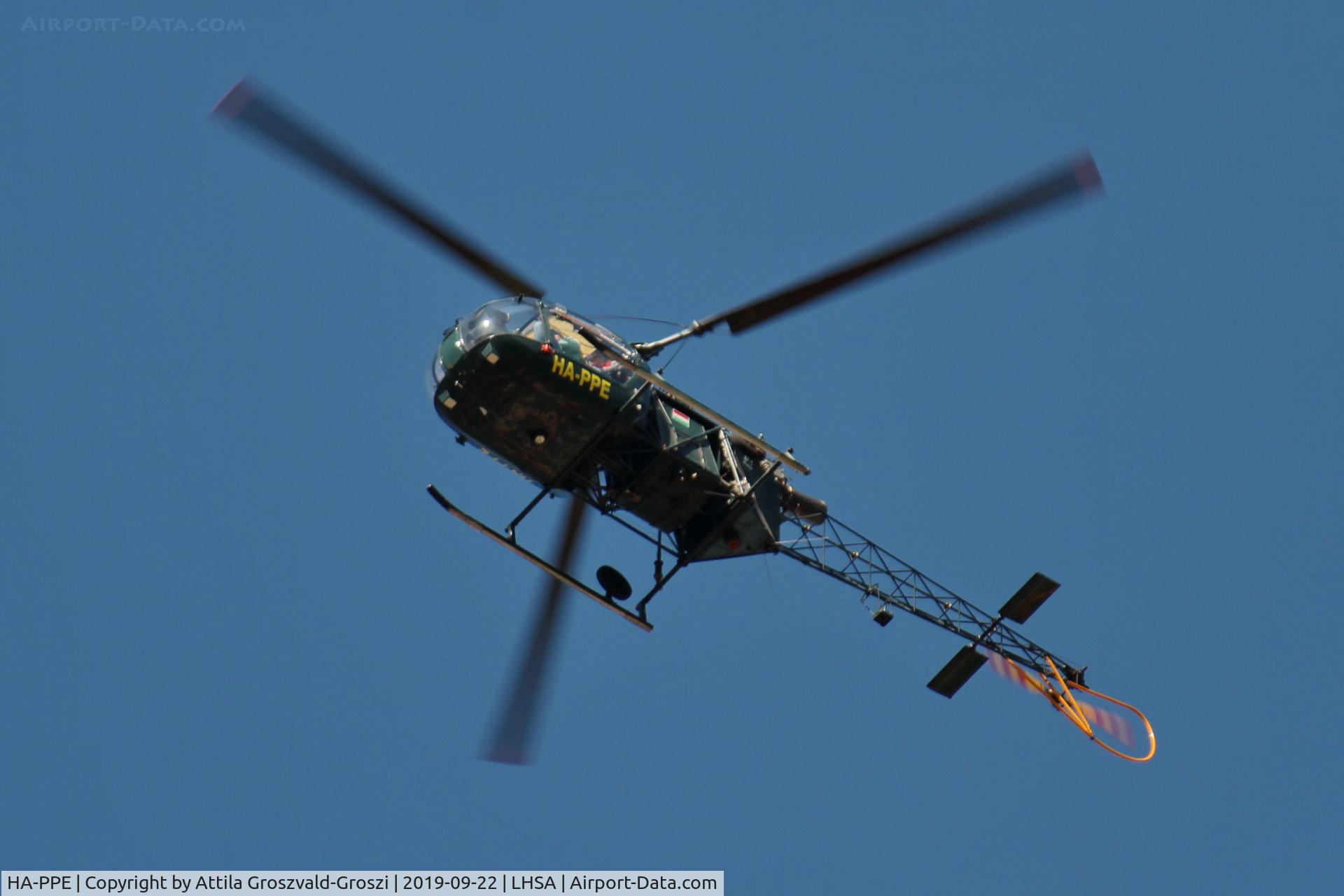 HA-PPE, Sud SA-318C Alouette AST C/N 2046, LHSA-Szentkirályszabadja Airport, Hungary
