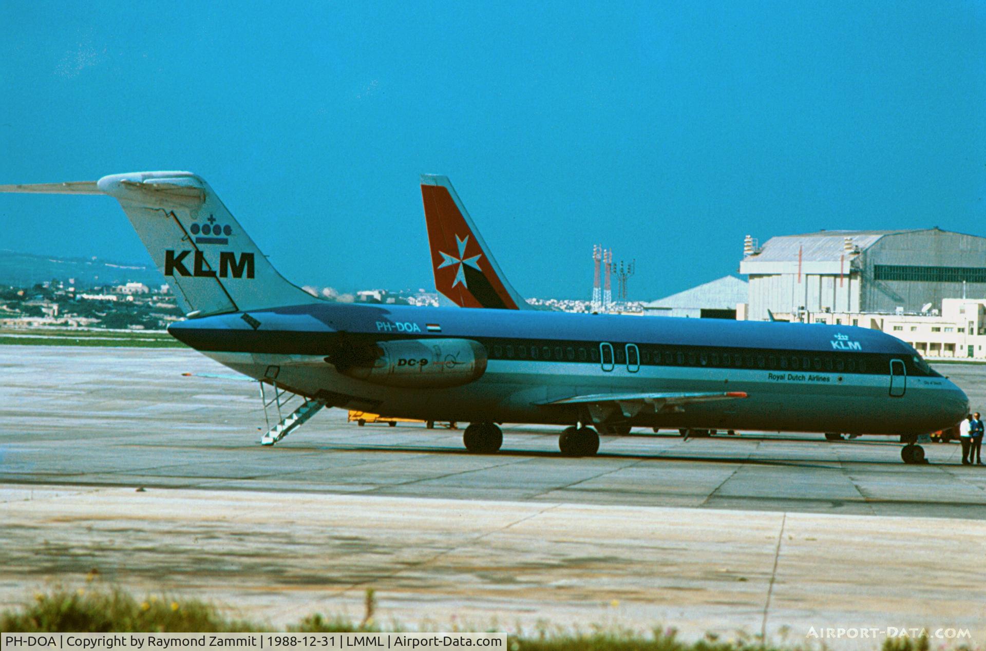 PH-DOA, 1980 McDonnell Douglas DC-9-32 C/N 48132, DC-9 PH-DOA KLM