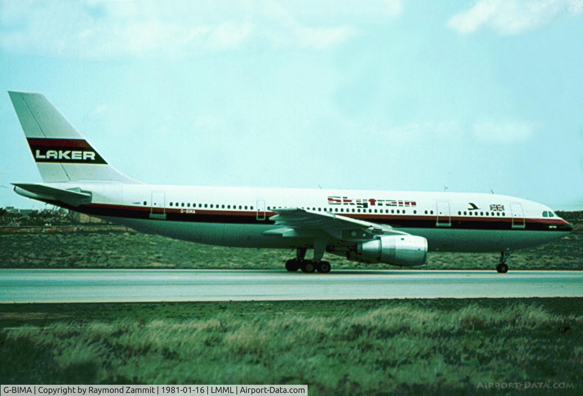 G-BIMA, 1980 Airbus A300B4-203 C/N 127, Airbus A300B G-BIMA Laker Airways
