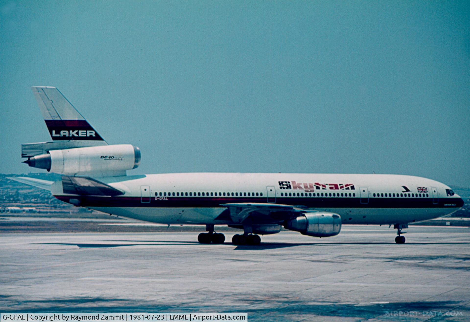 G-GFAL, 1979 McDonnell Douglas DC-10-10 C/N 46970, DC10 G-GFAL Laker Airways