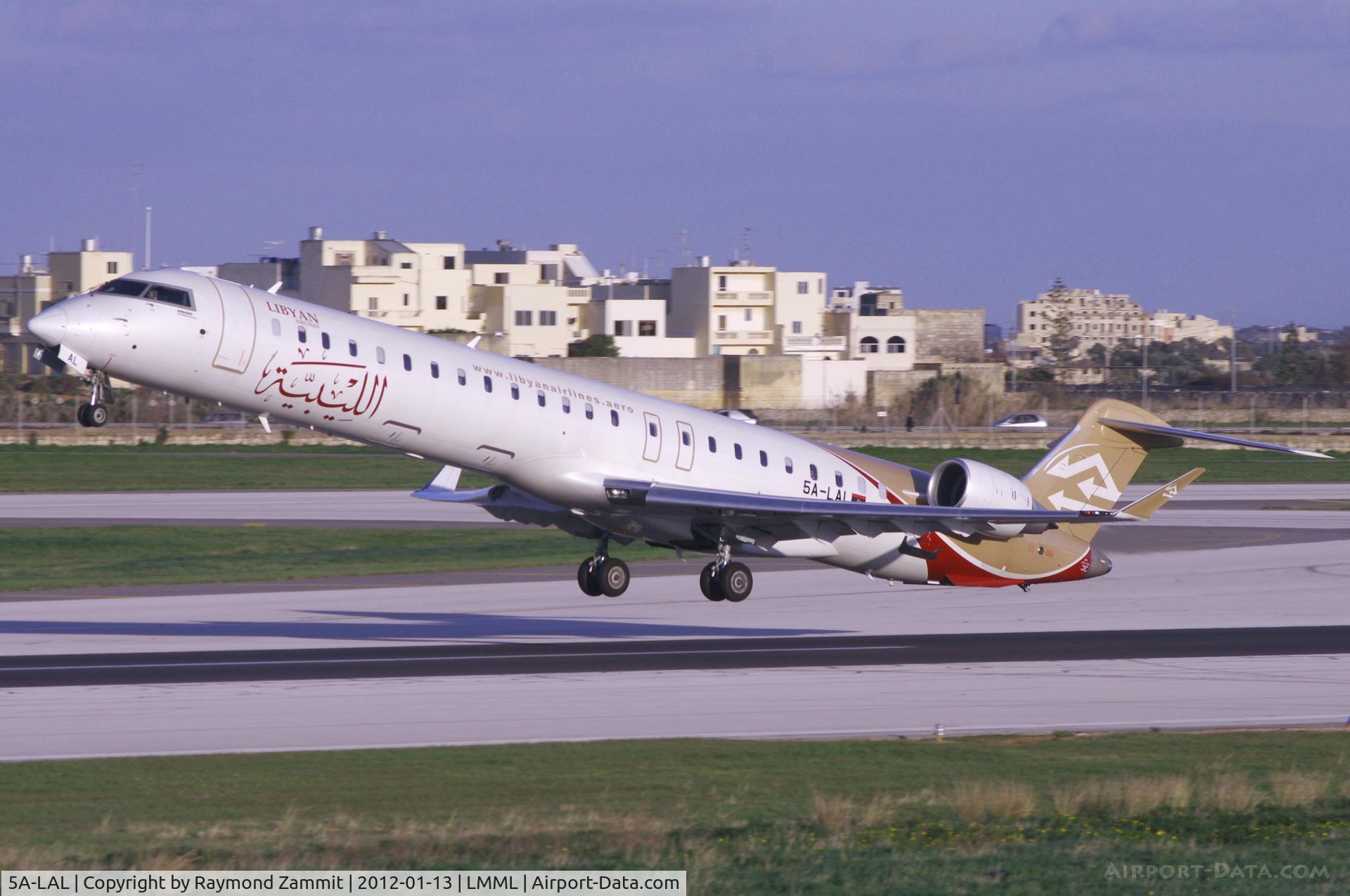 5A-LAL, 2010 Bombardier CRJ-900ER (CL-600-2D24) C/N 15256, Bombardier CRJ900ER 5A-LAL Libyan Airlines