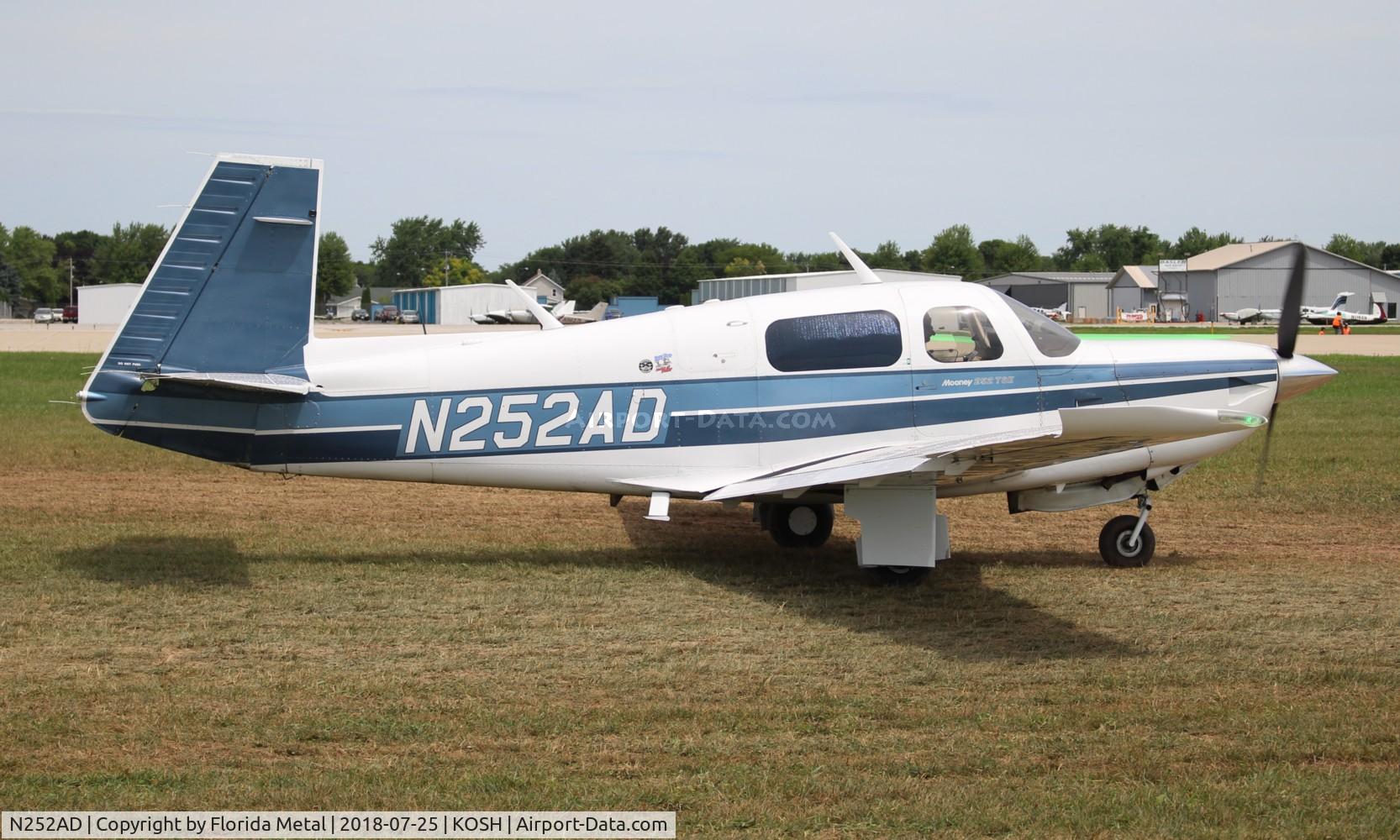 N252AD, Mooney M20K C/N 25-1109, OSH 2018