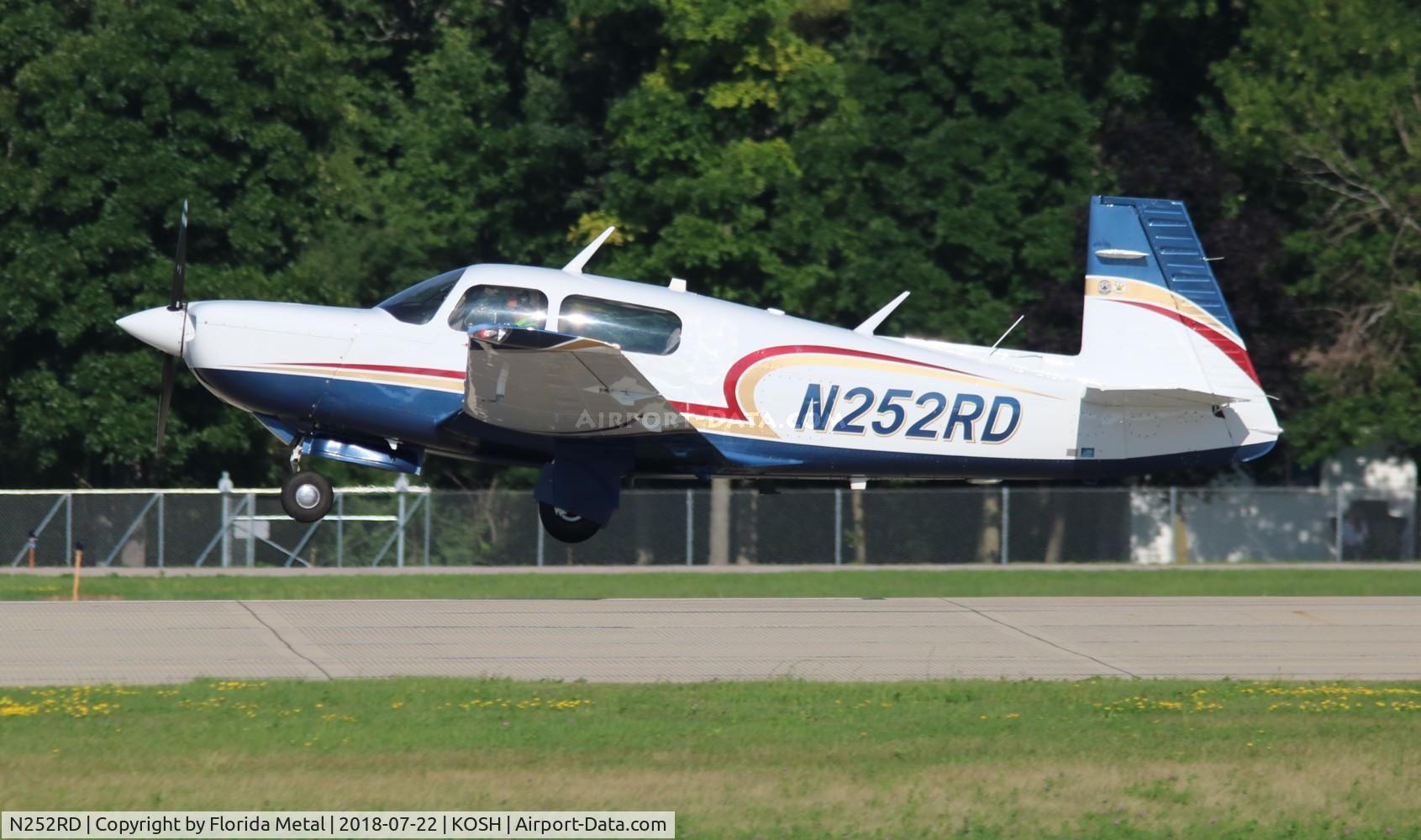 N252RD, Mooney M20K C/N 25-1154, OSH 2018
