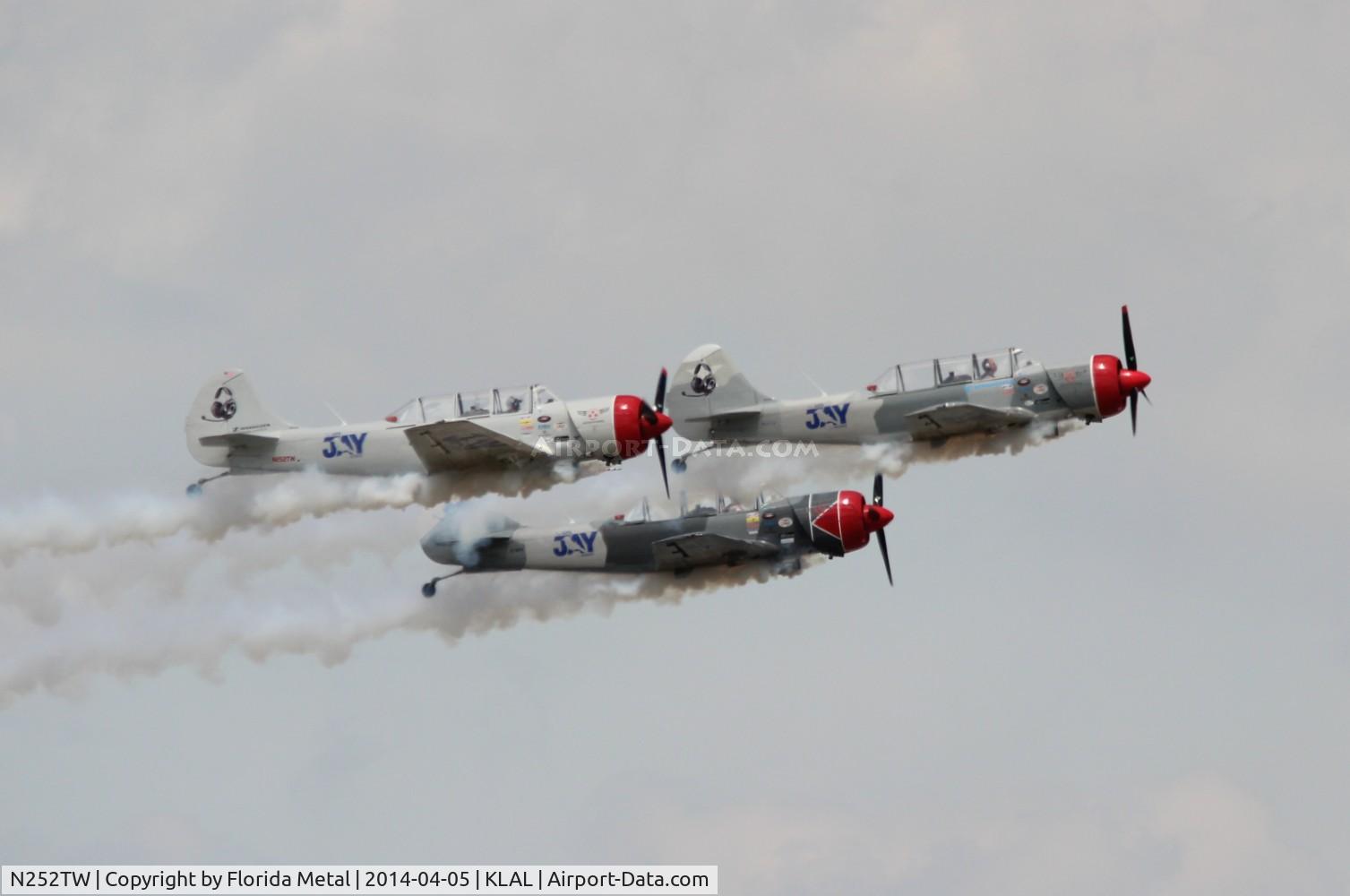 N252TW, 2002 Yakovlev (Aerostar) Yak-52TW C/N 0212301, SNF 2014