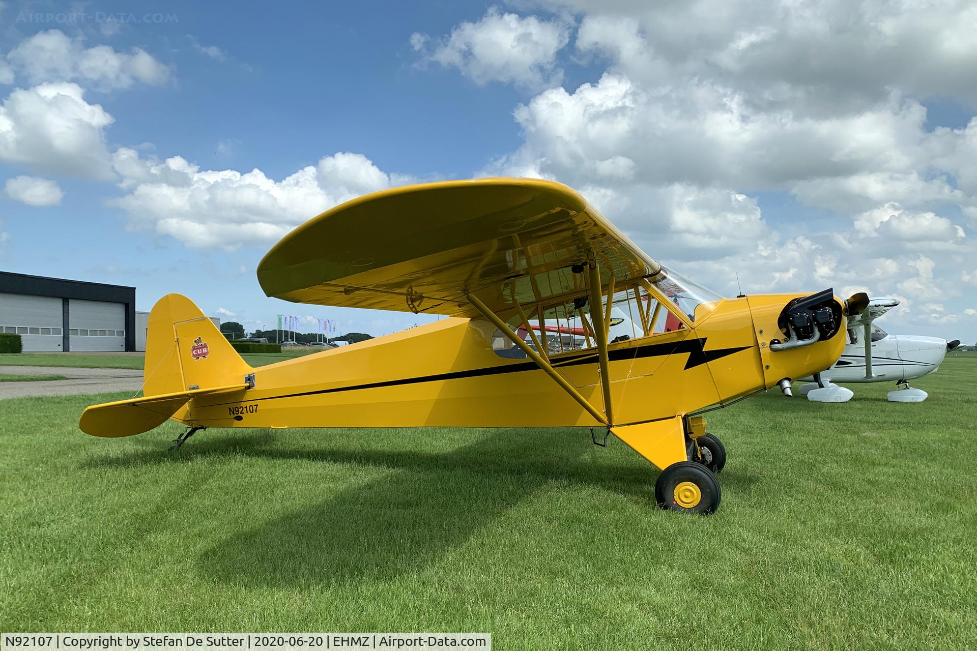 N92107, 1946 Piper J3C-65 Cub C/N 16544, First picture.