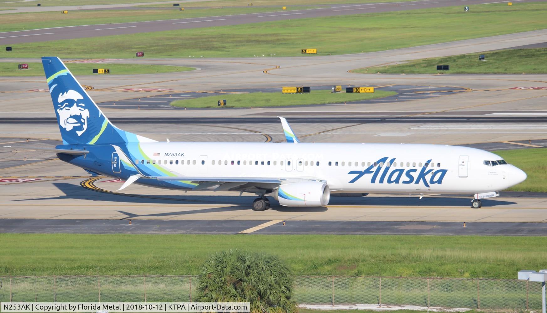 N253AK, 2016 Boeing 737-990/ER C/N 36348, TPA 2018