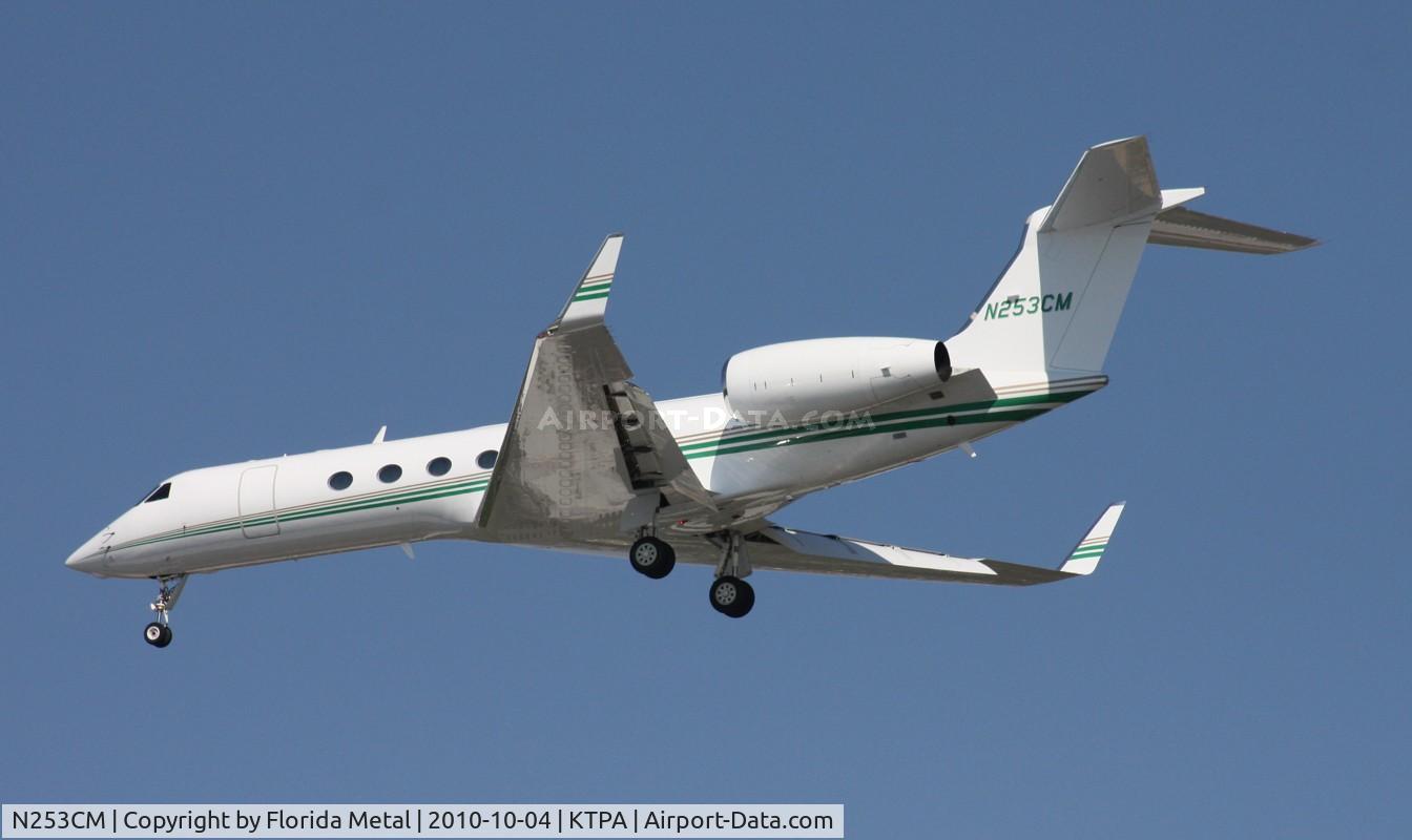 N253CM, 2000 Gulfstream Aerospace G-V C/N 610, TPA 2012